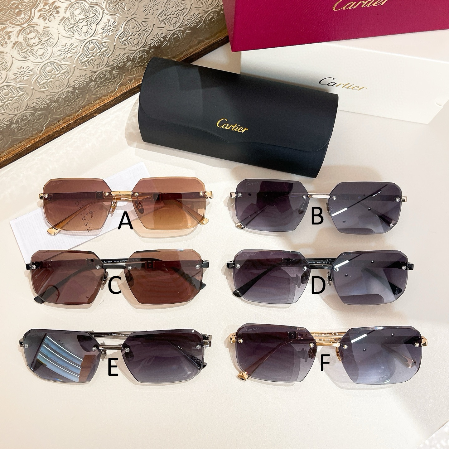 까르띠에 Cartier CT0510S 50口15-145