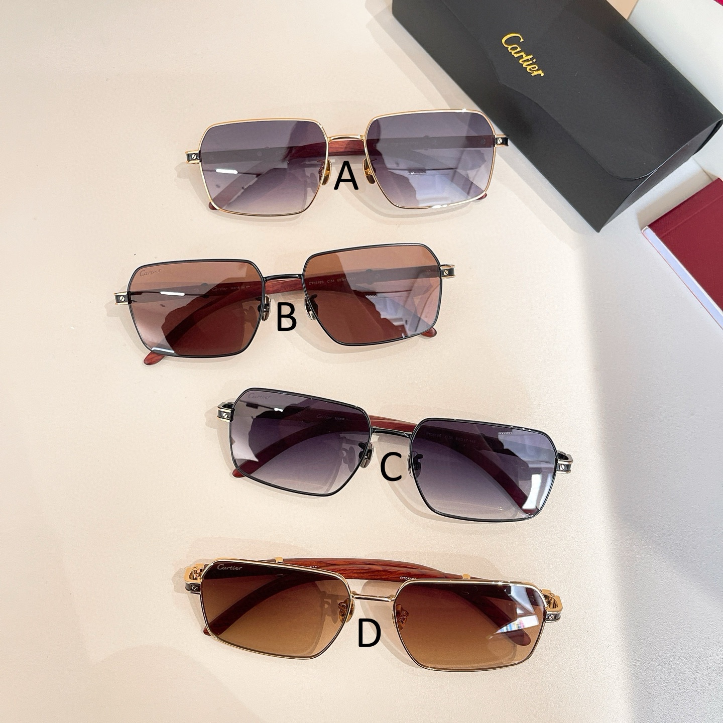 까르띠에 Cartier CT0519S 60口17-145