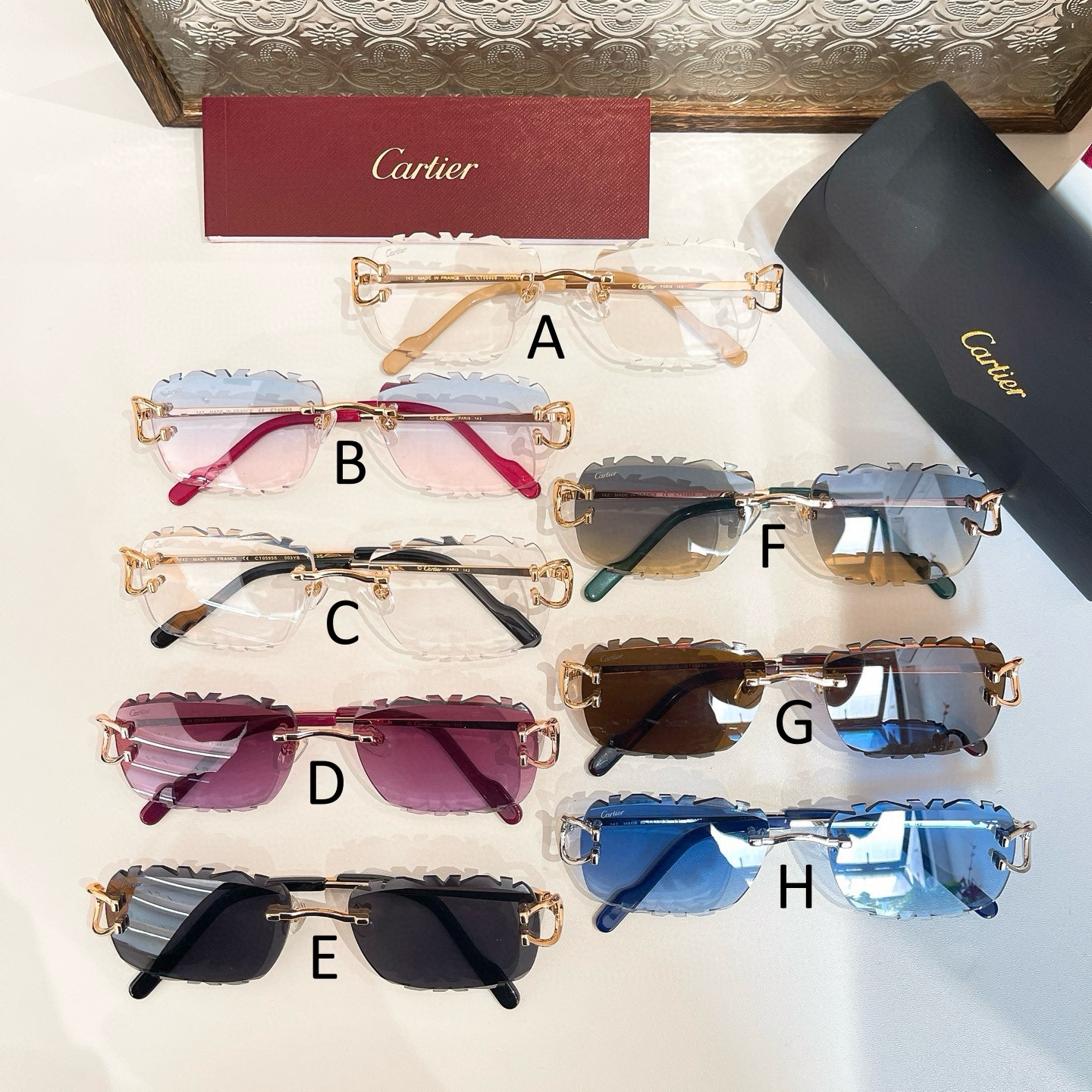 까르띠에 Cartier CT0595S 58口18-143