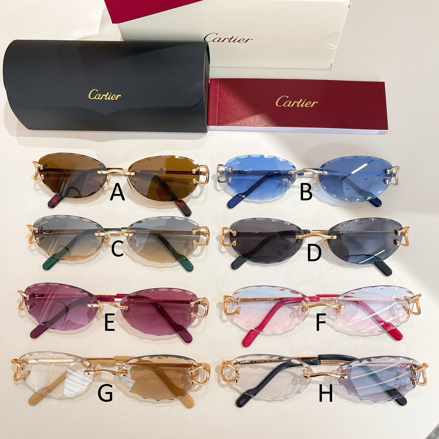 까르띠에 Cartier CT0599S 55口17-142