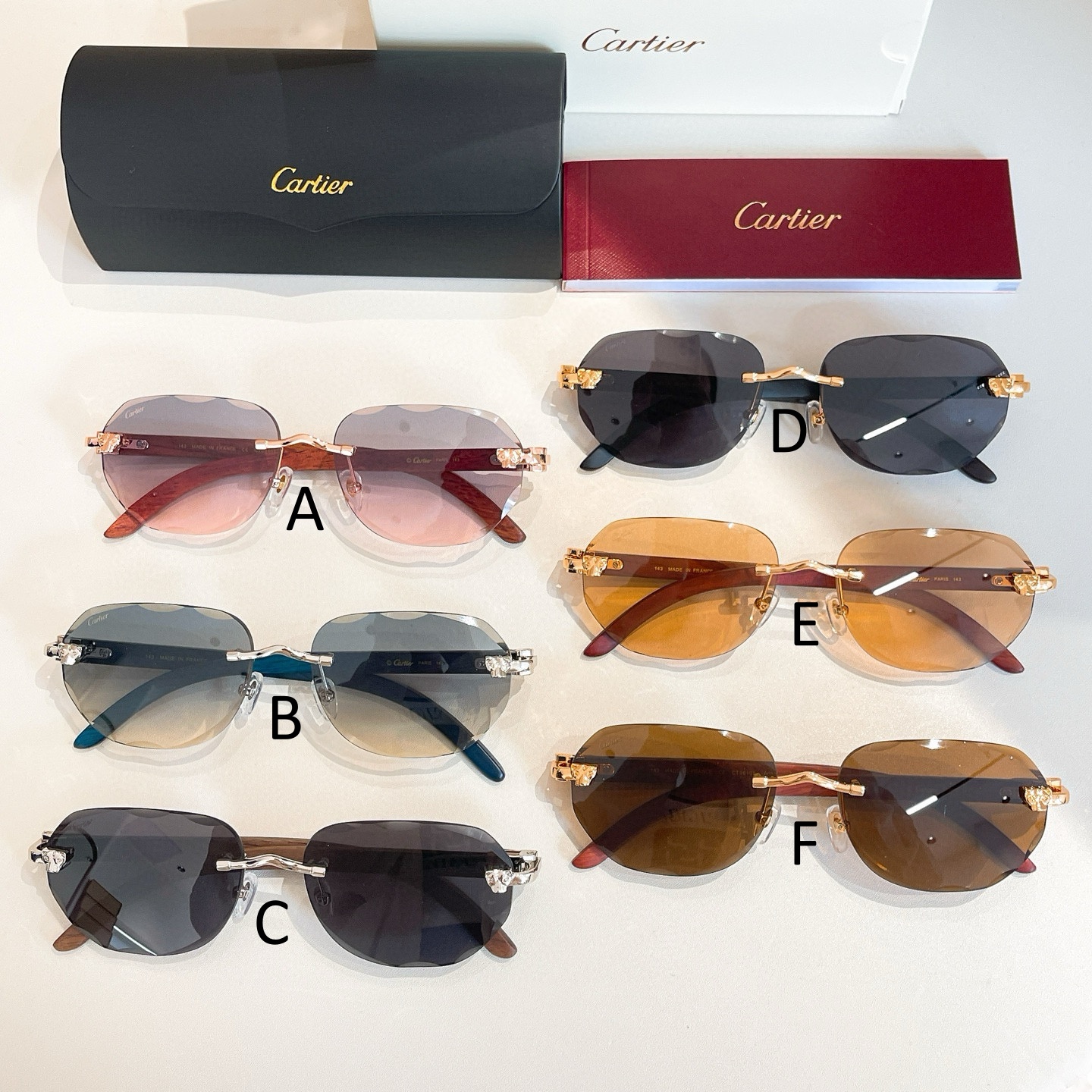 까르띠에 Cartier CT0610S 58口16-135