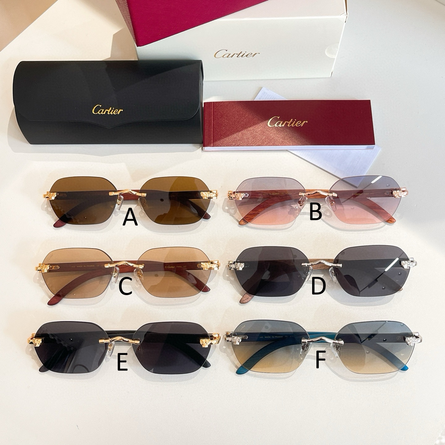 까르띠에 Cartier CT0611S 57口20-145