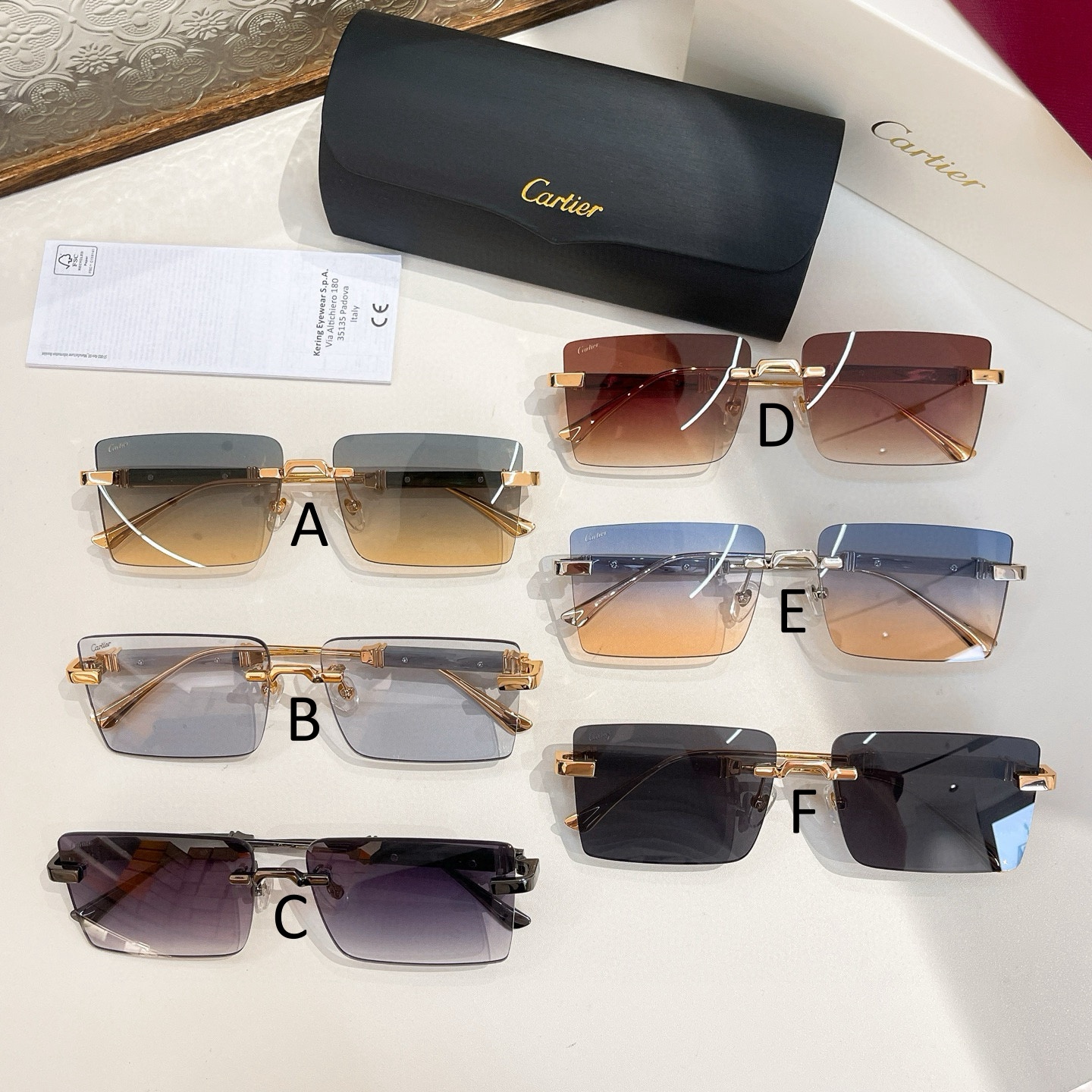 까르띠에 Cartier CT0629S 55口18-145