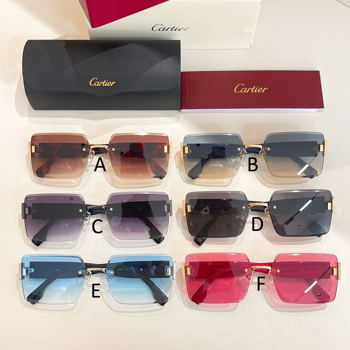 까르띠에 Cartier CT0636S 56口16-145