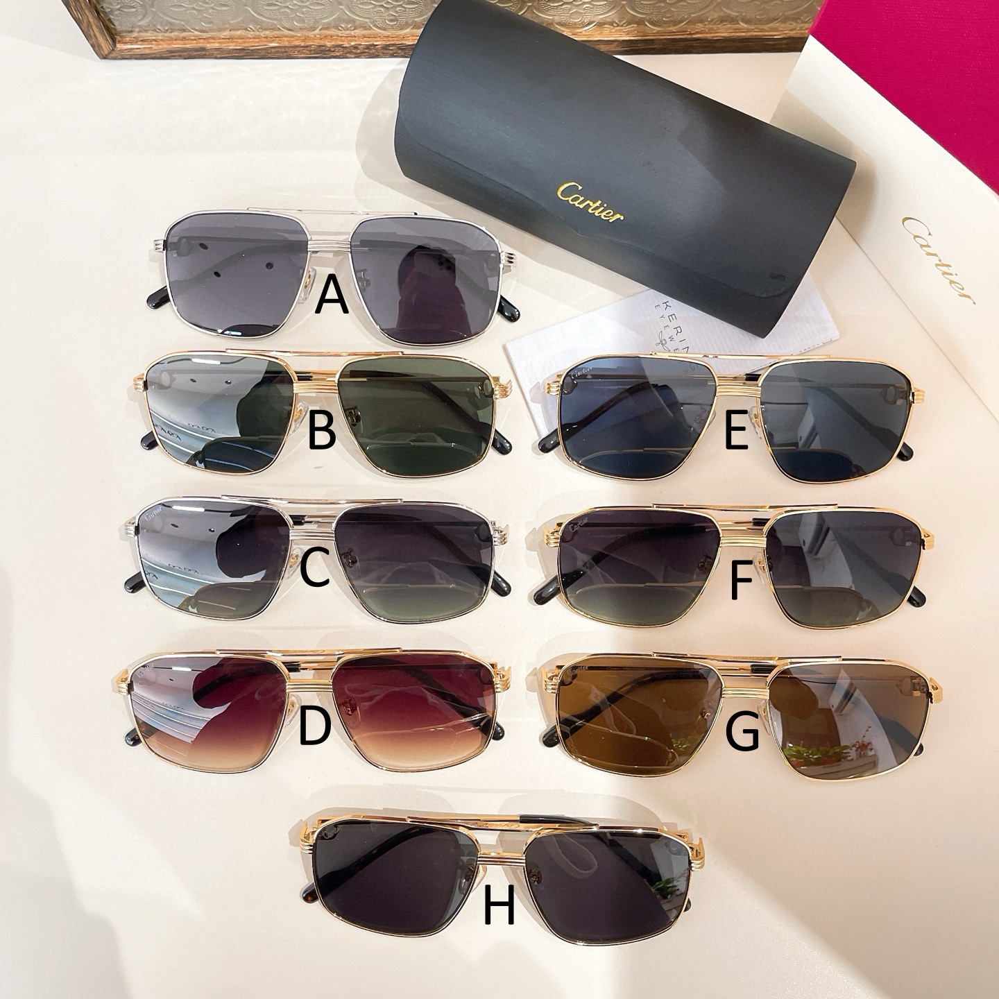 까르띠에 Cartier CT0749S 54口20-140