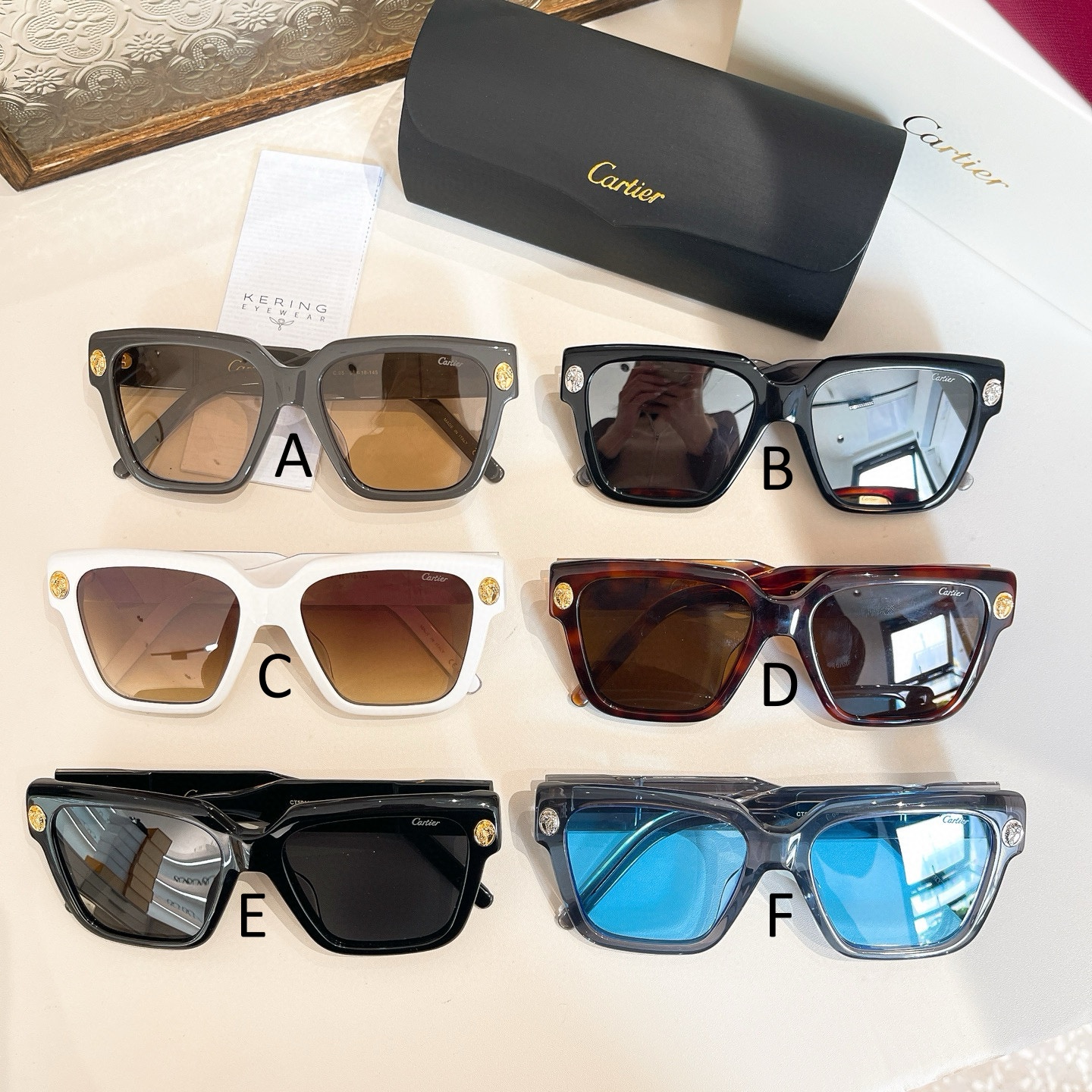 까르띠에 Cartier CT5911 56口18-145