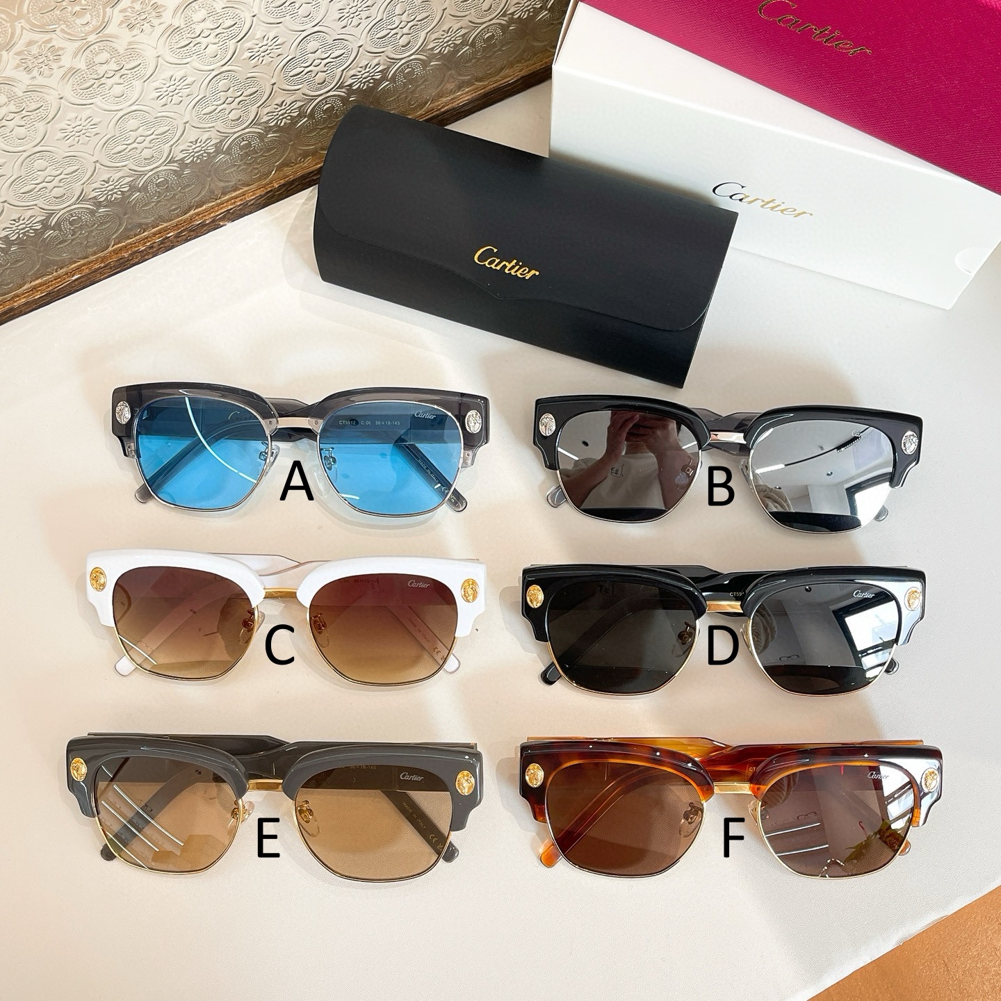 까르띠에 Cartier CT5912 50口22-145