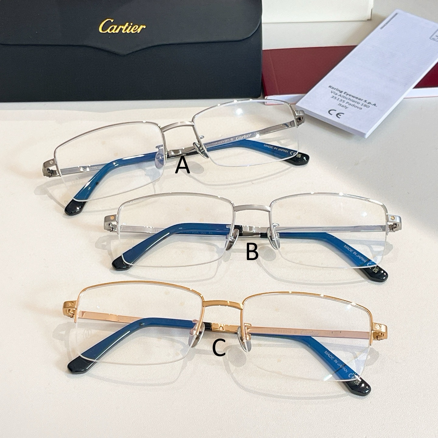 까르띠에 Cartier CT0574OA 58口15-145