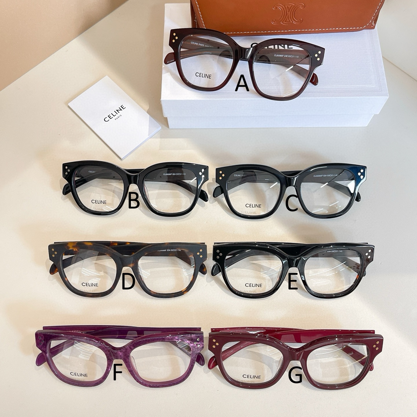 셀린느 Celine CL50086F 53口21-145