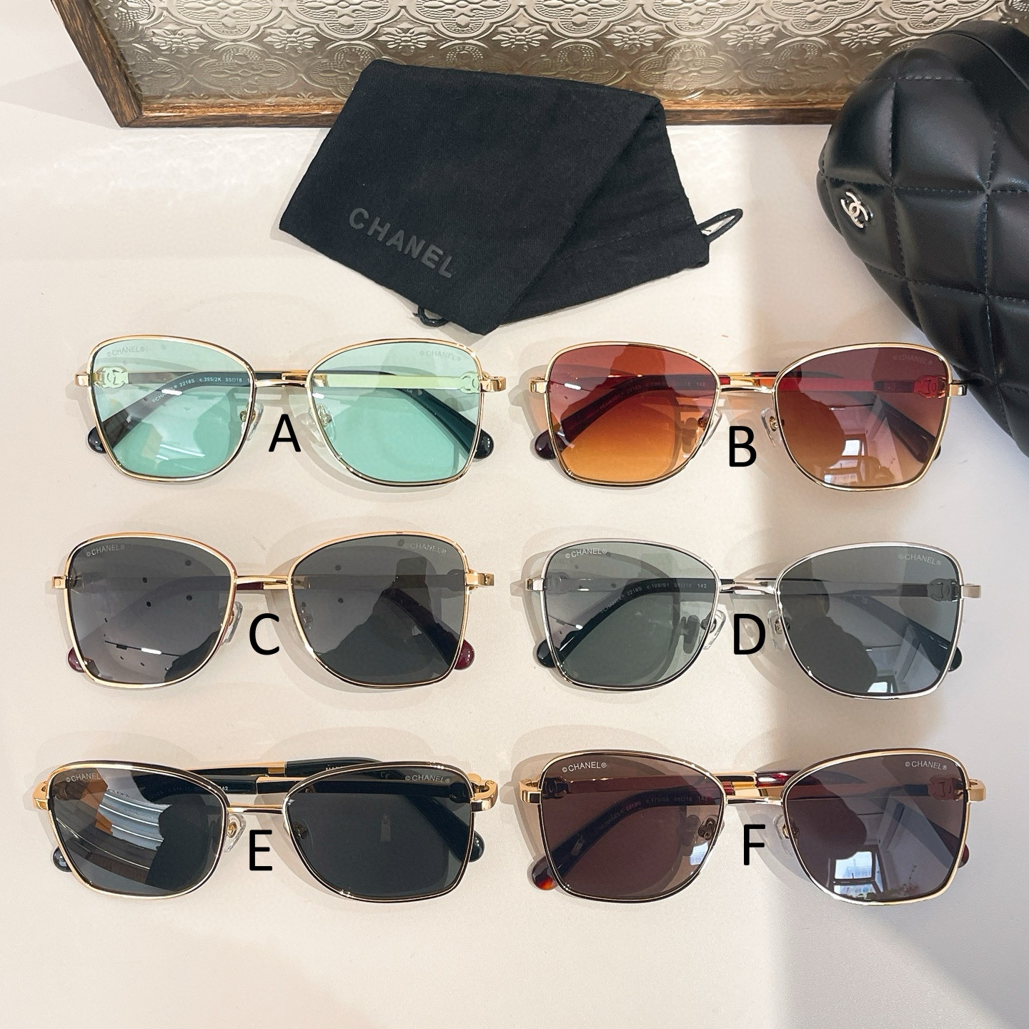 샤넬 Chanel 2218S 55口18-142