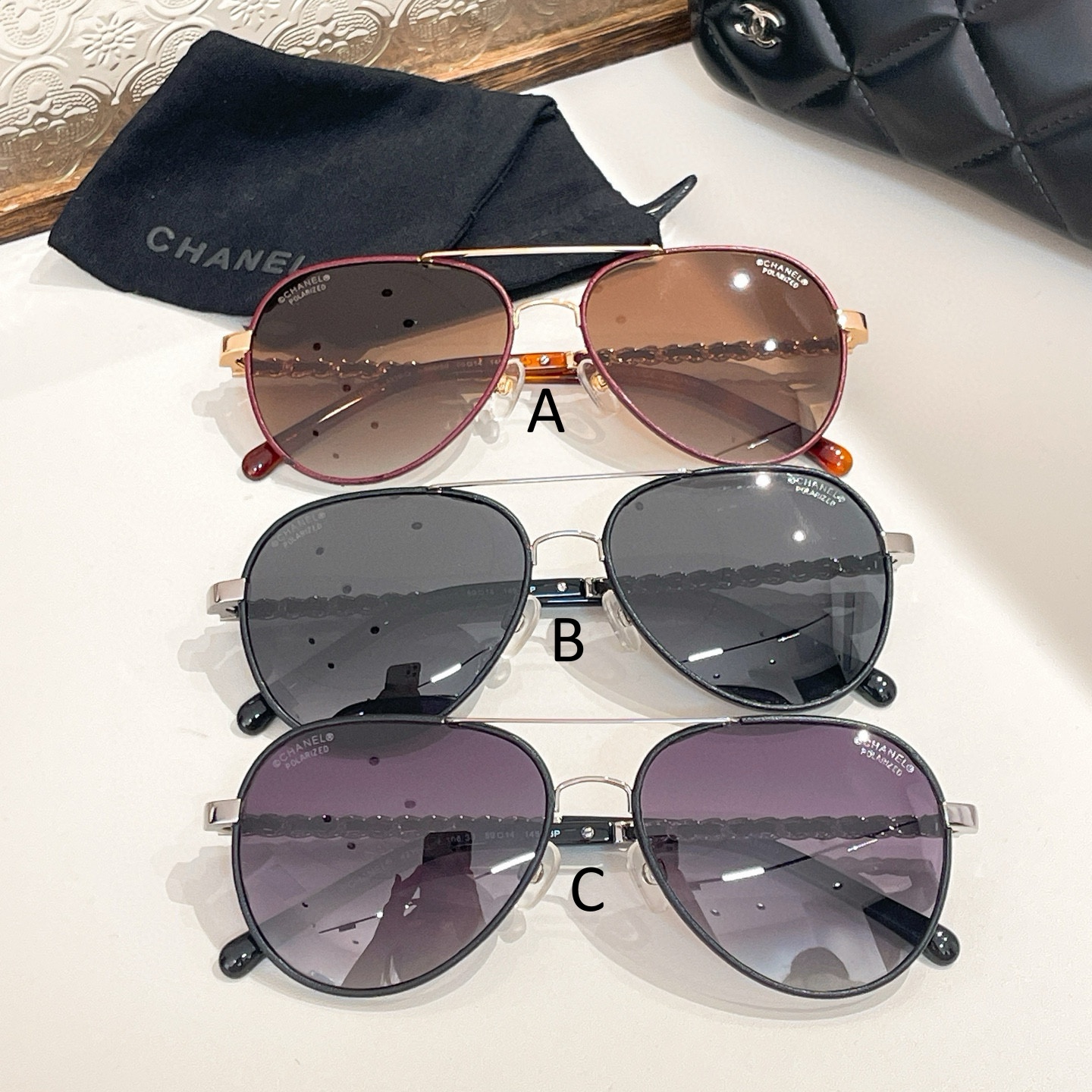 샤넬 Chanel 4219-Q 59口14-145