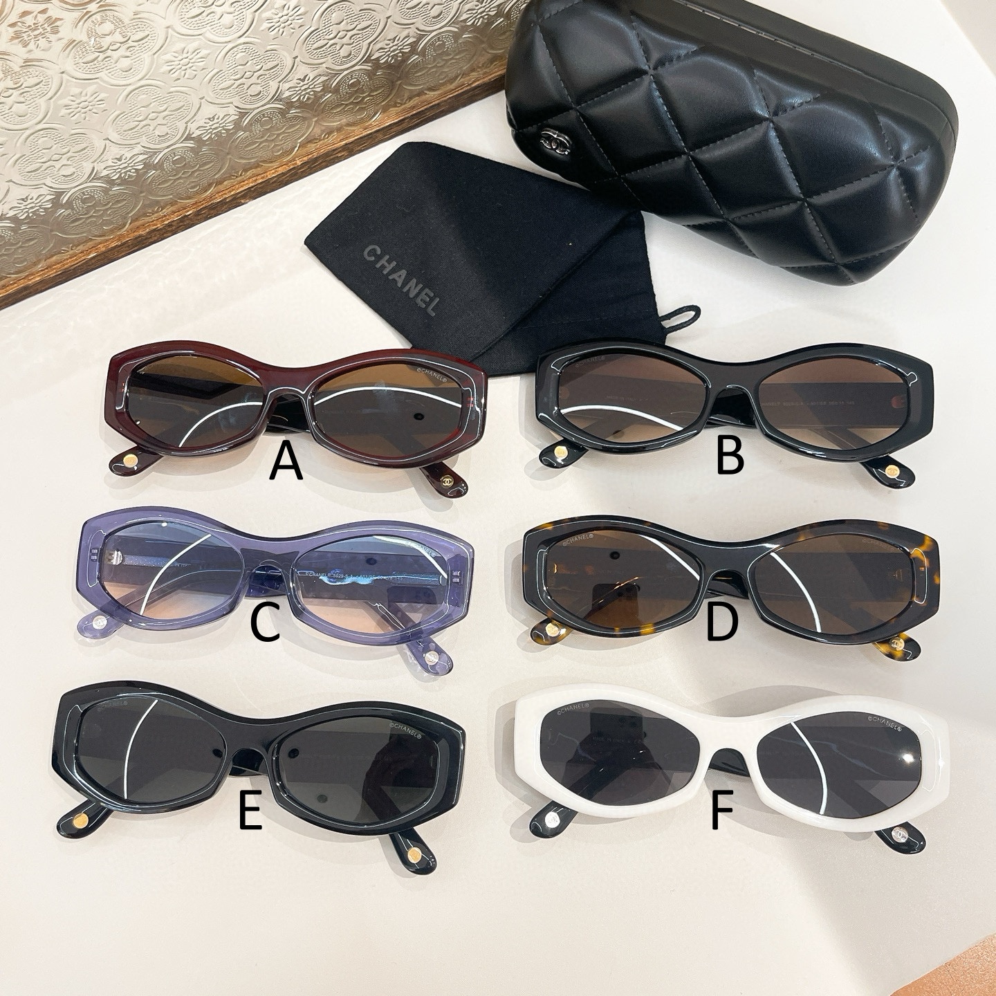 샤넬 Chanel 5029-S-A 56口18-145