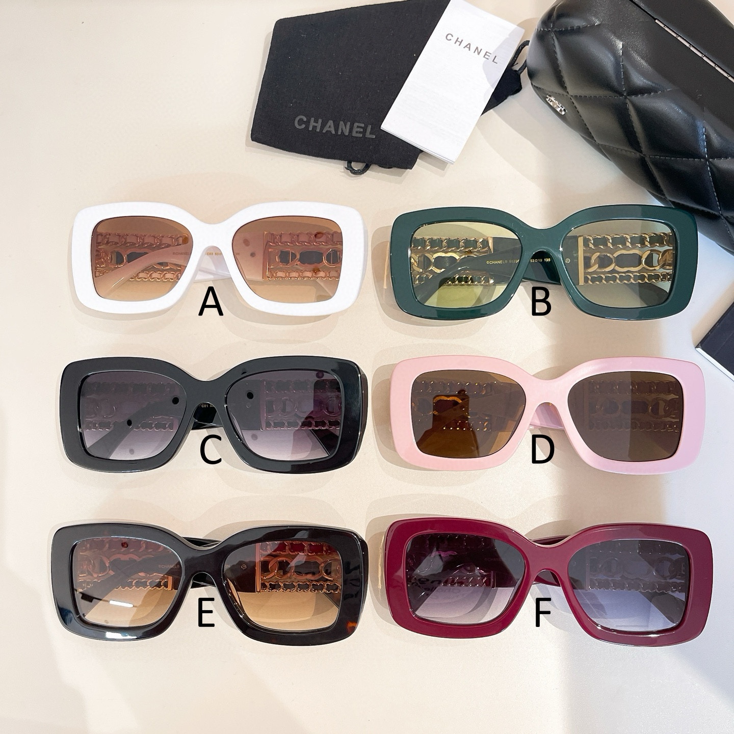 샤넬 Chanel 5535Q 62口16-145