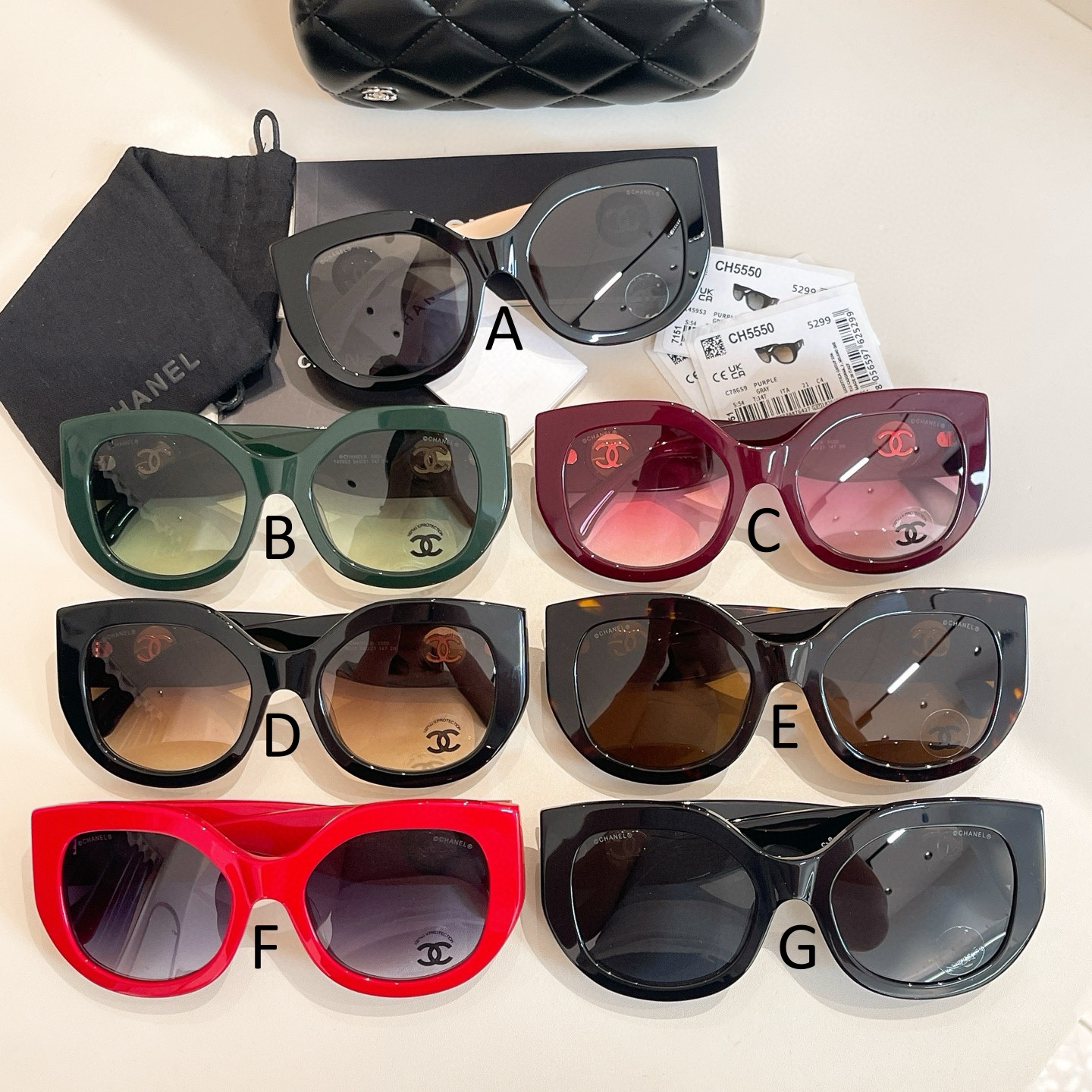 샤넬 Chanel 5550 54口21-147