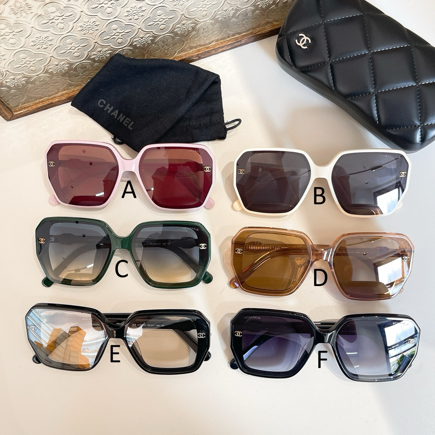 샤넬 Chanel 5918-S 54口20-140