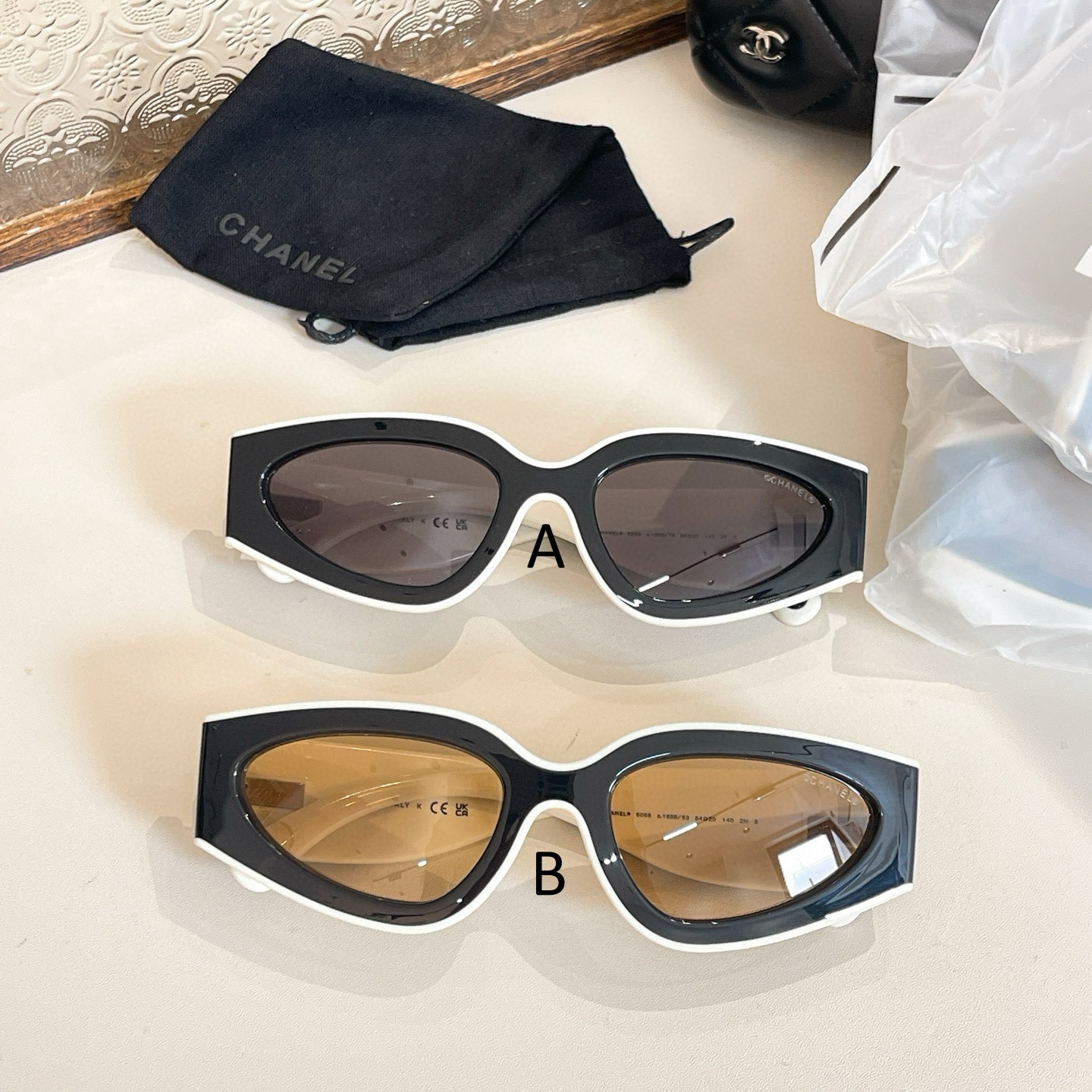 샤넬 Chanel 6056 54口20-140