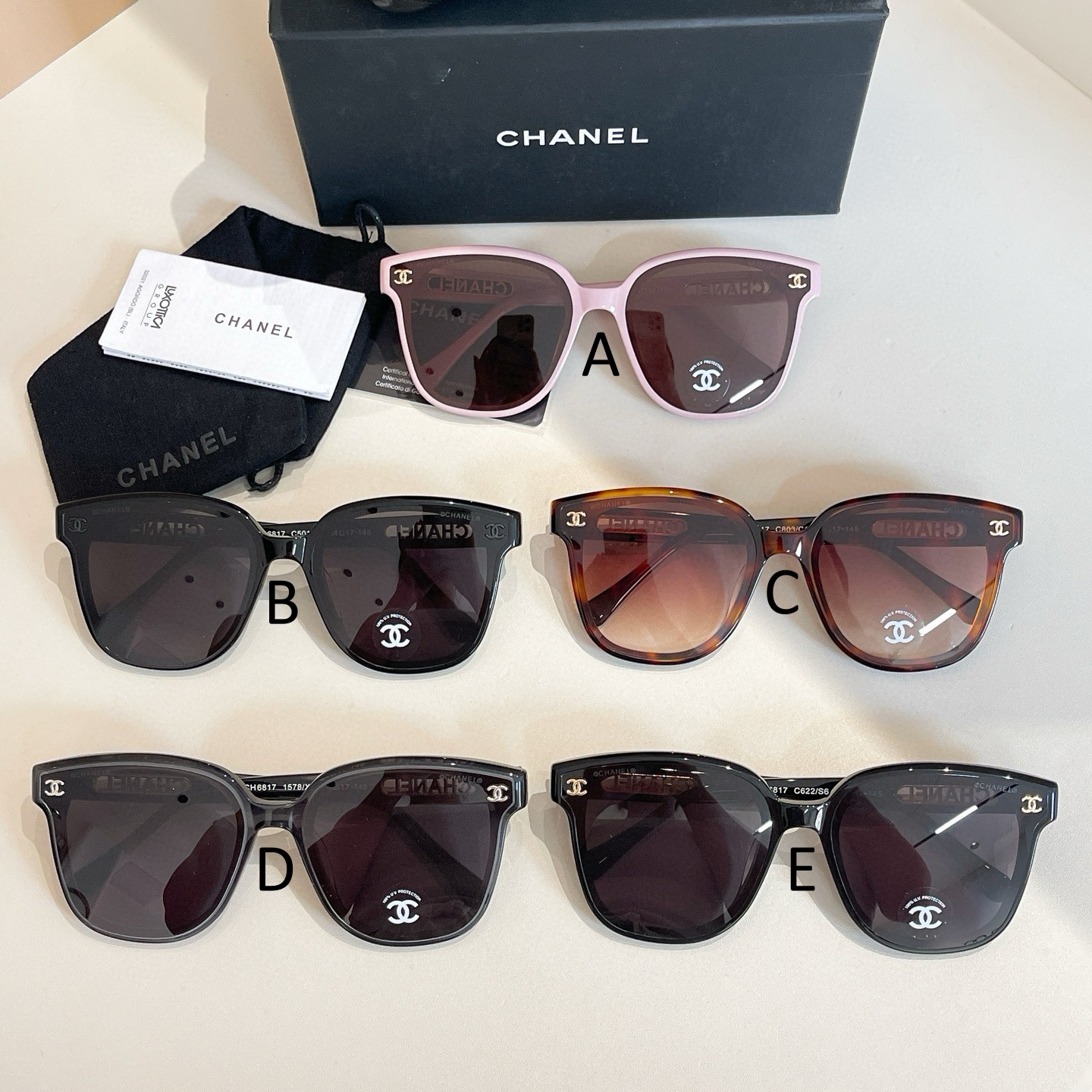 샤넬 Chanel 6817 64口17-145