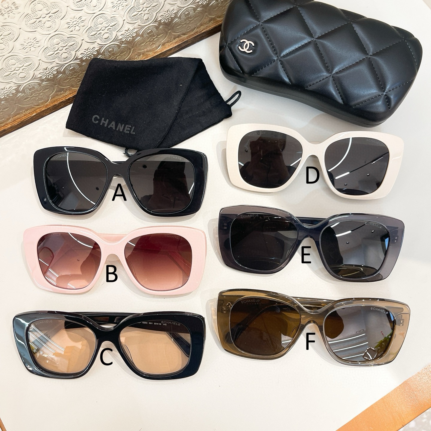 샤넬 Chanel 6989 53口18-140