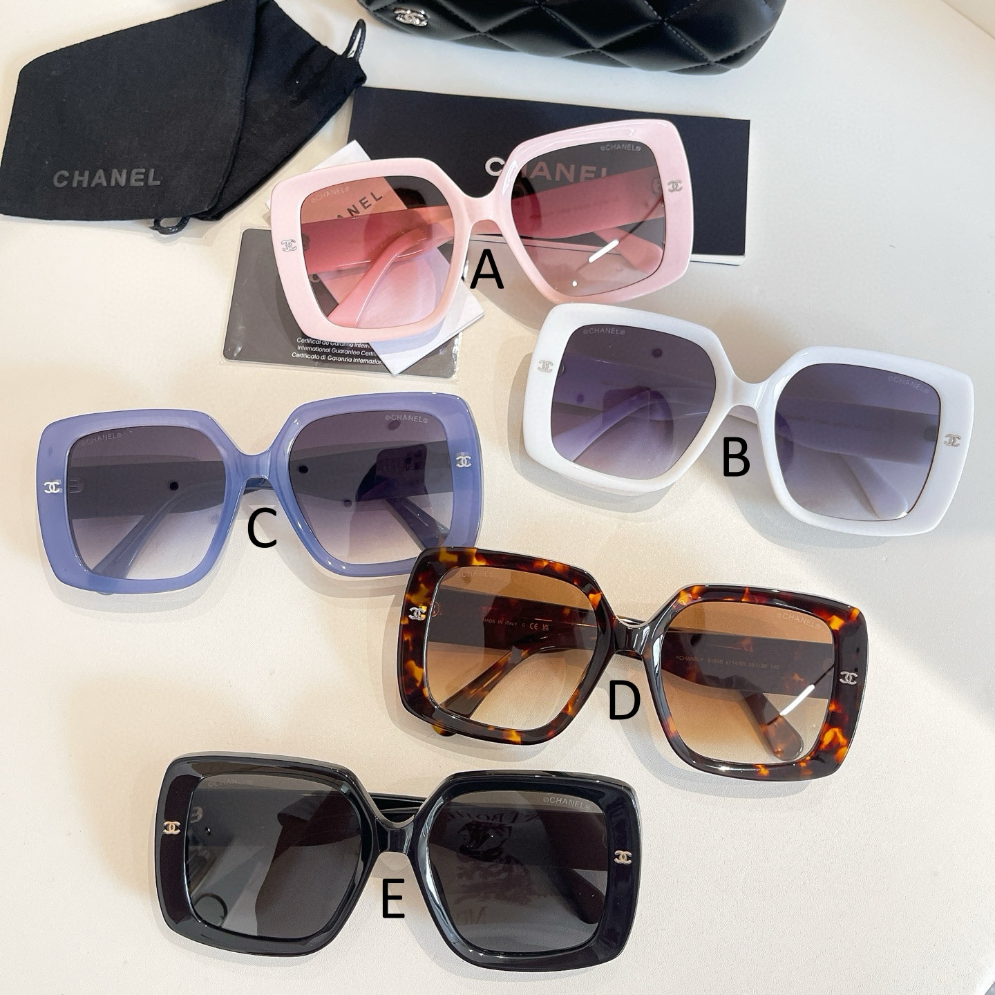 샤넬 Chanel 9165B 60口17-140