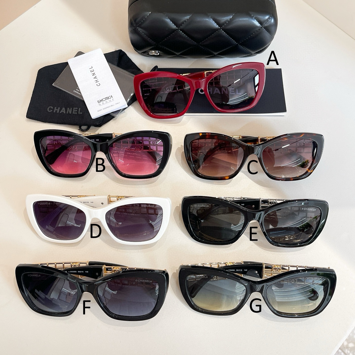 샤넬 Chanel 9169 56口18-140