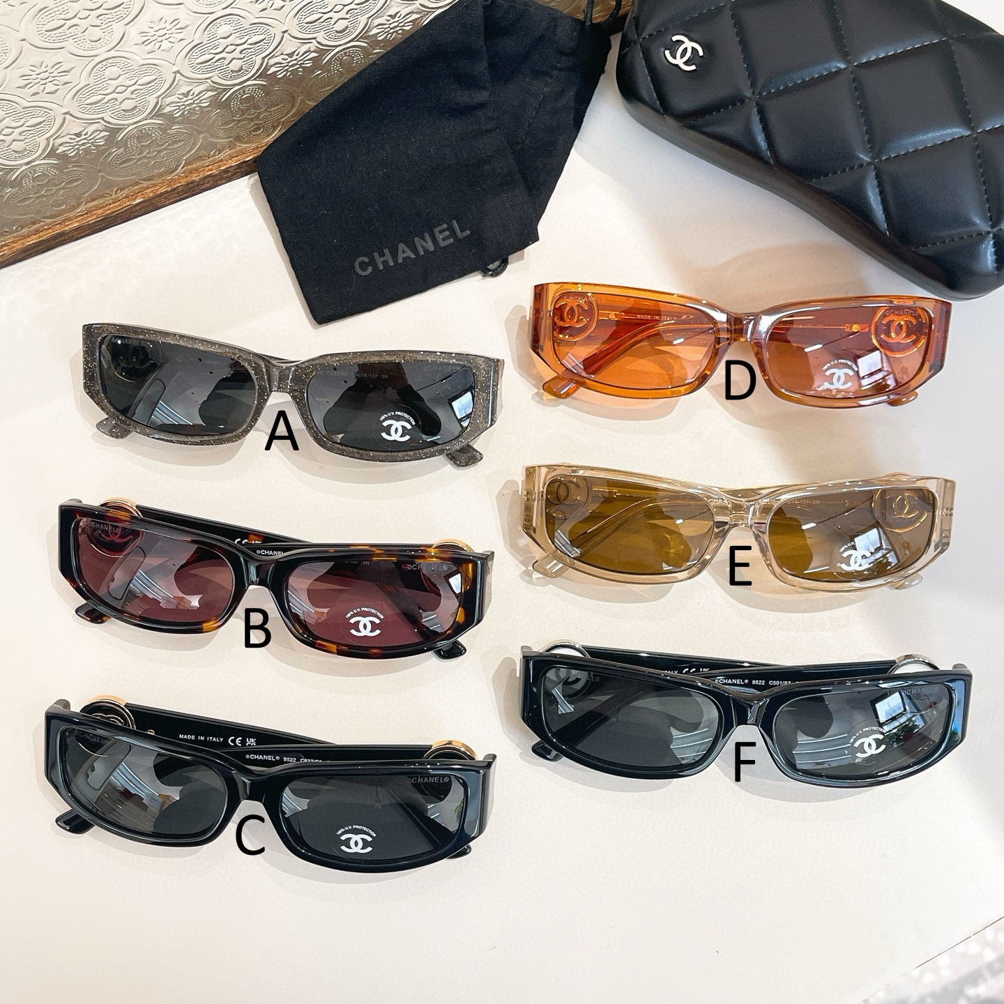 샤넬 Chanel 9522 56口18-137