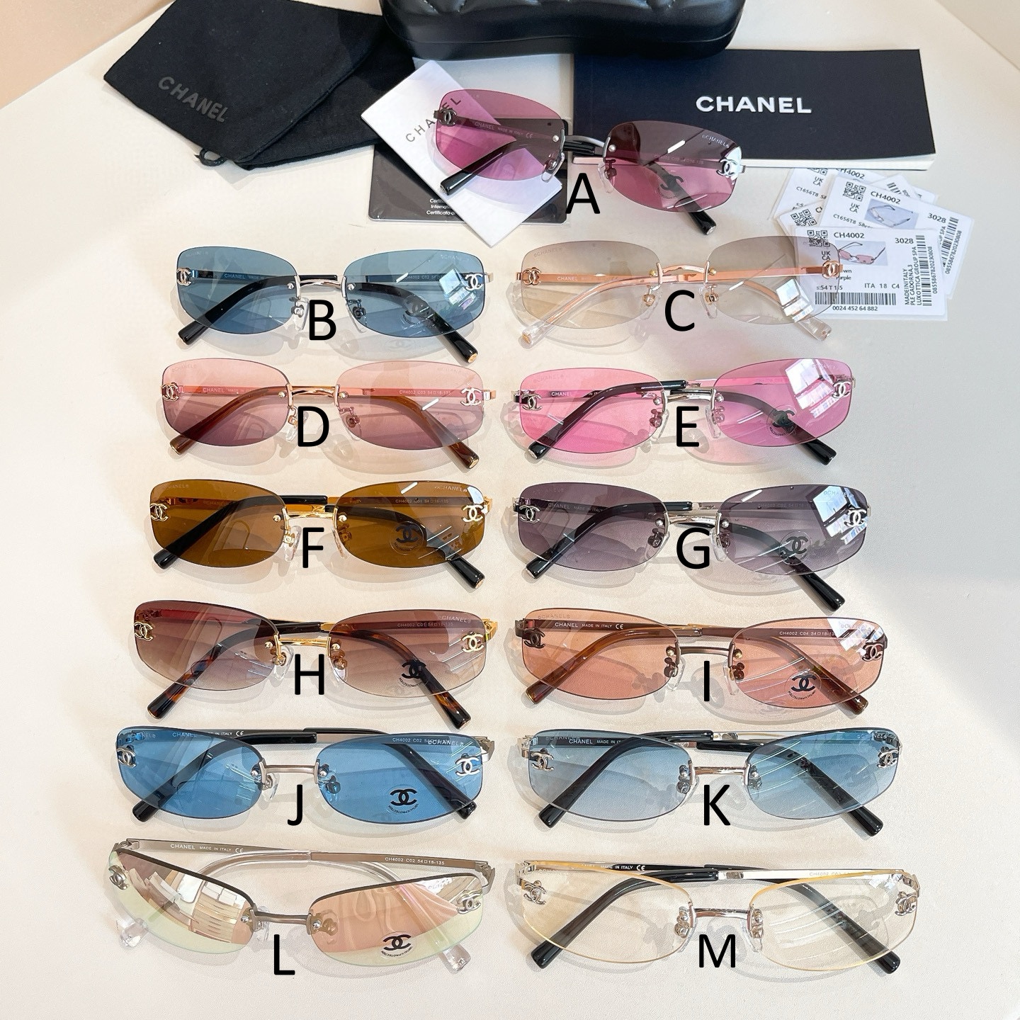 샤넬 Chanel CH4002 54口18-135