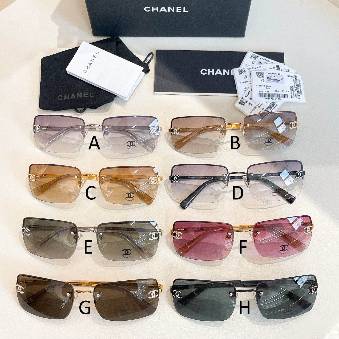 샤넬 Chanel CH4104 53口14-140