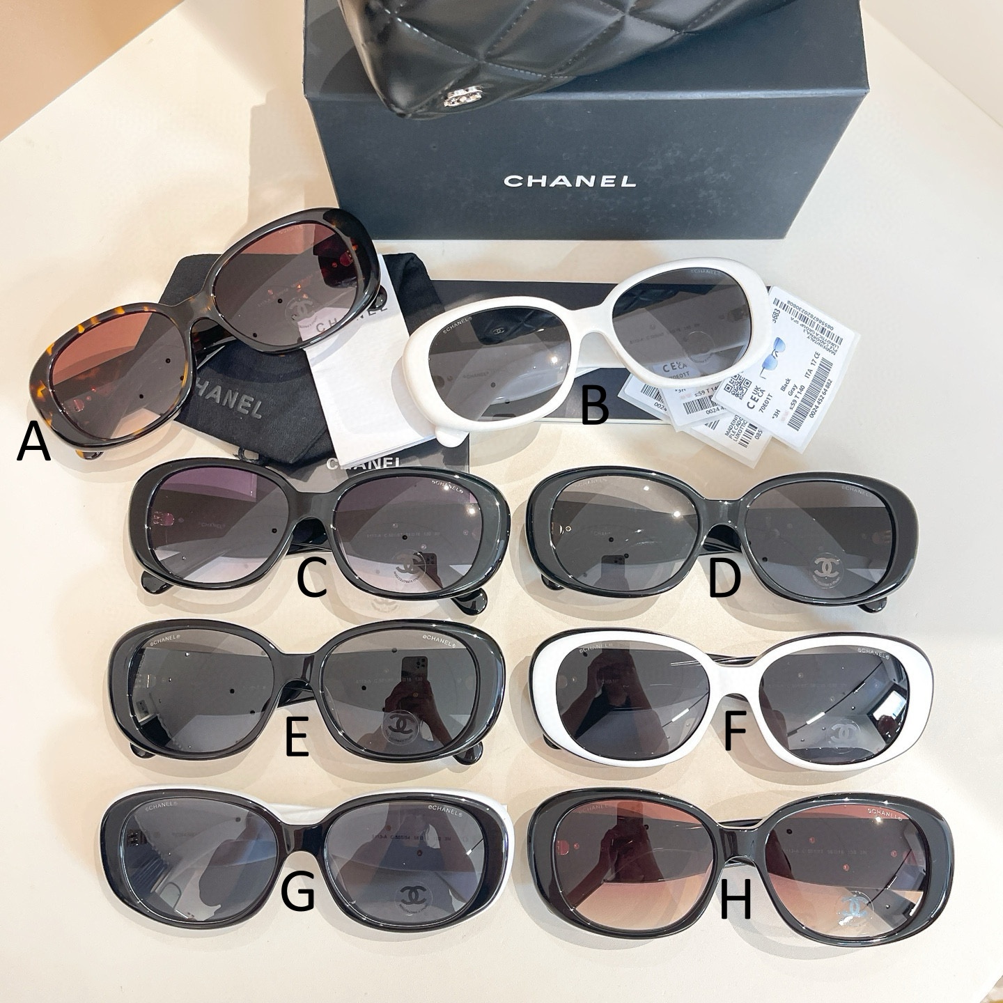샤넬 Chanel CH5113-A 56口16-130