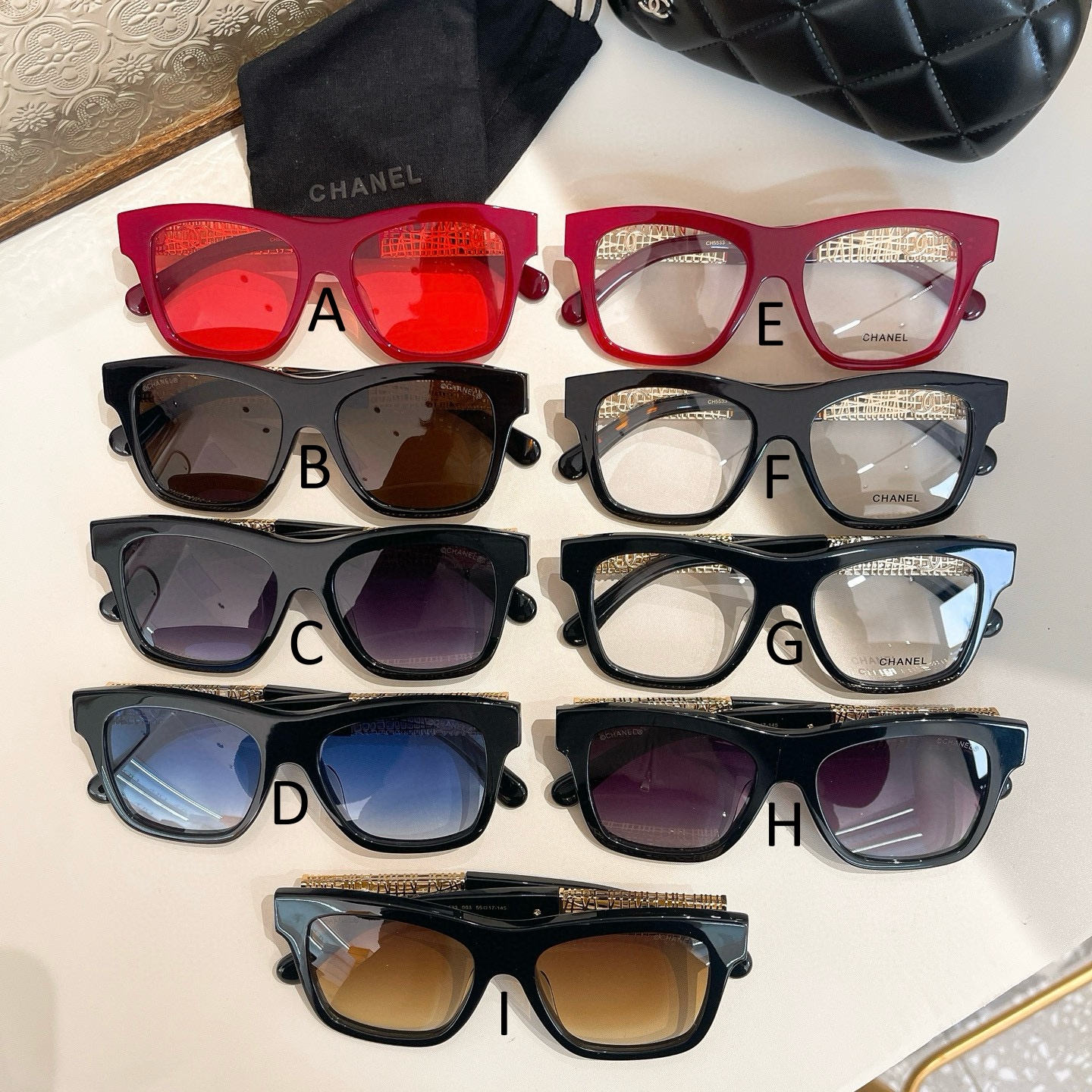 샤넬 Chanel CH5533 55口17-145