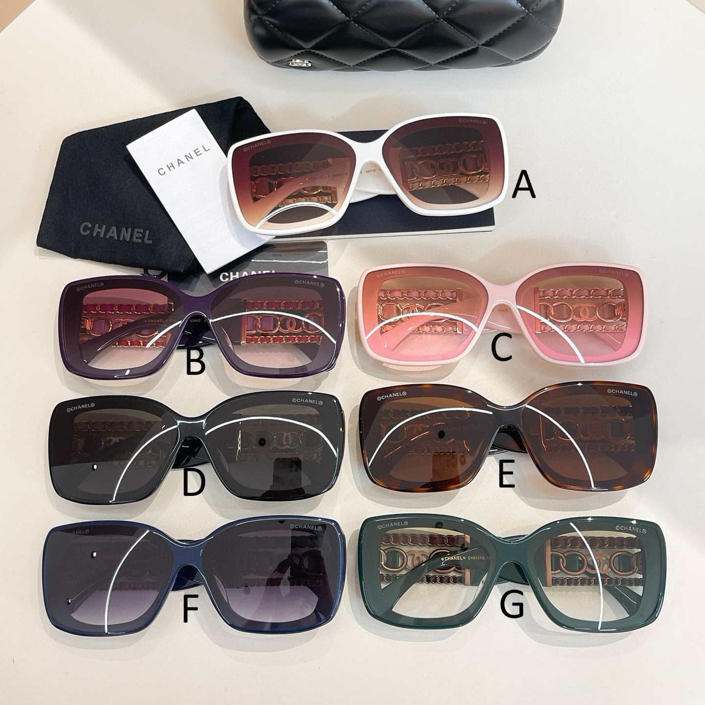 샤넬 Chanel CH5537Q 65口12-140