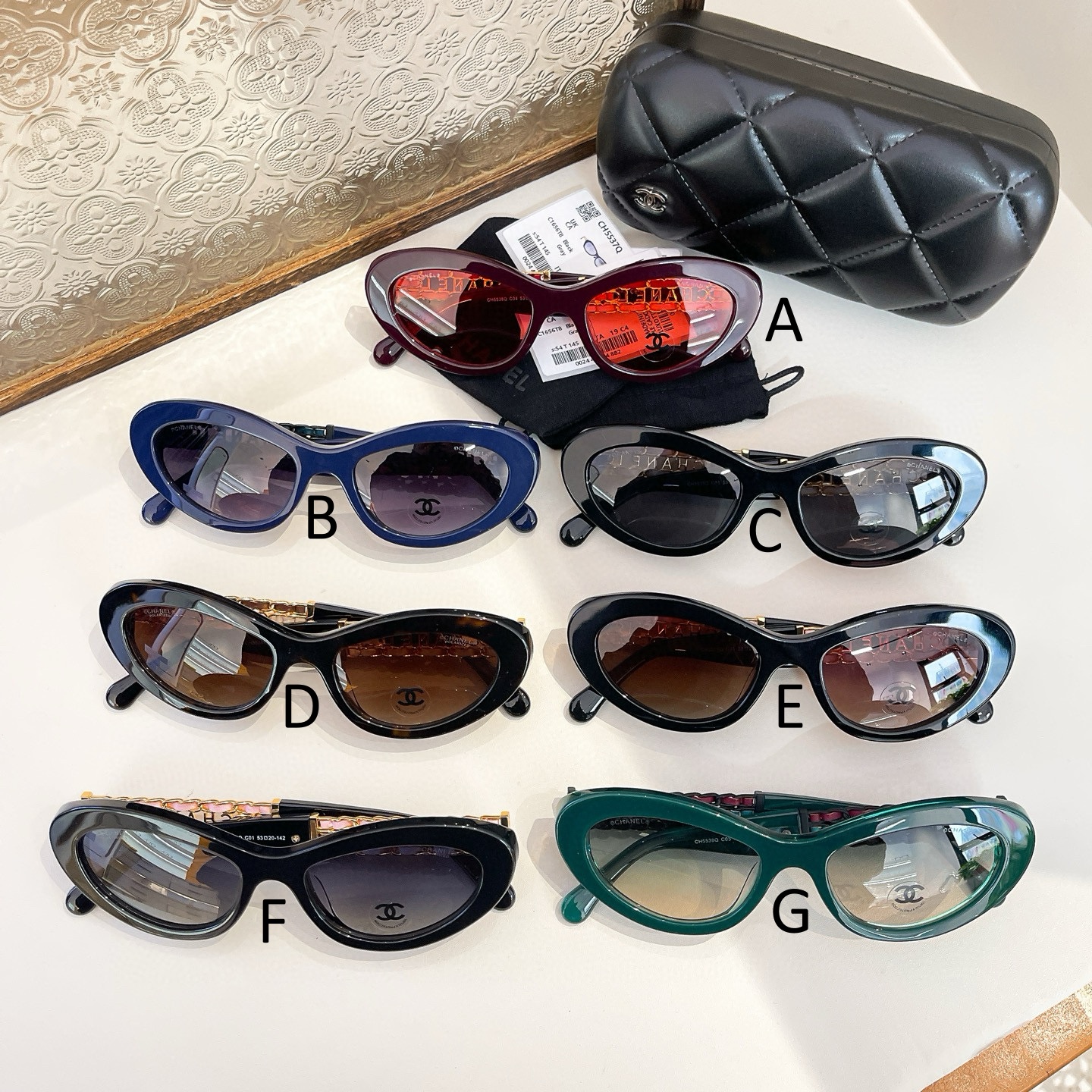 샤넬 Chanel CH5538Q 53口20-142