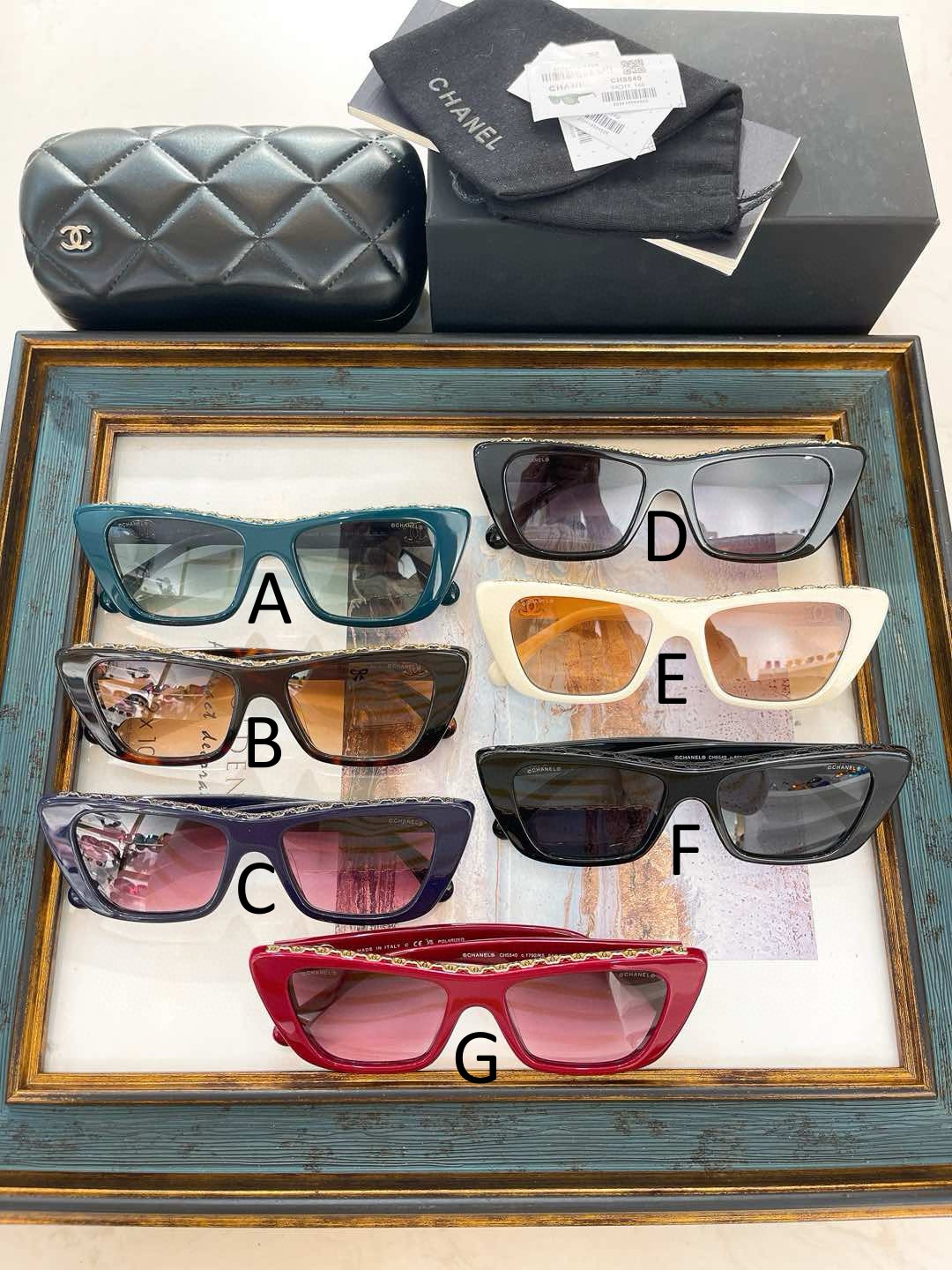 샤넬 Chanel CH5540 54口17-140