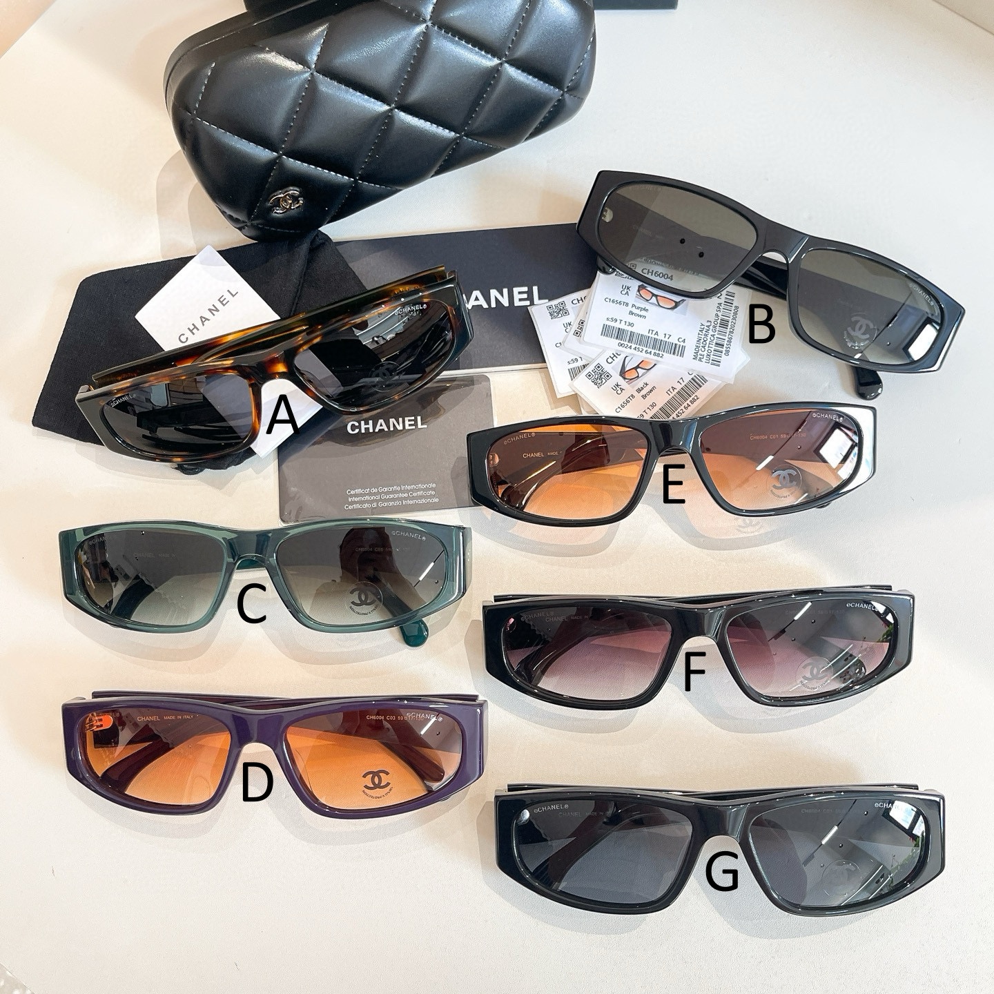 샤넬 Chanel CH6004 59口17-130