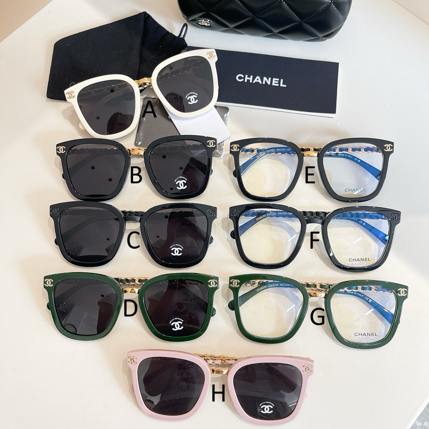 샤넬 Chanel CH8030 60口17-140