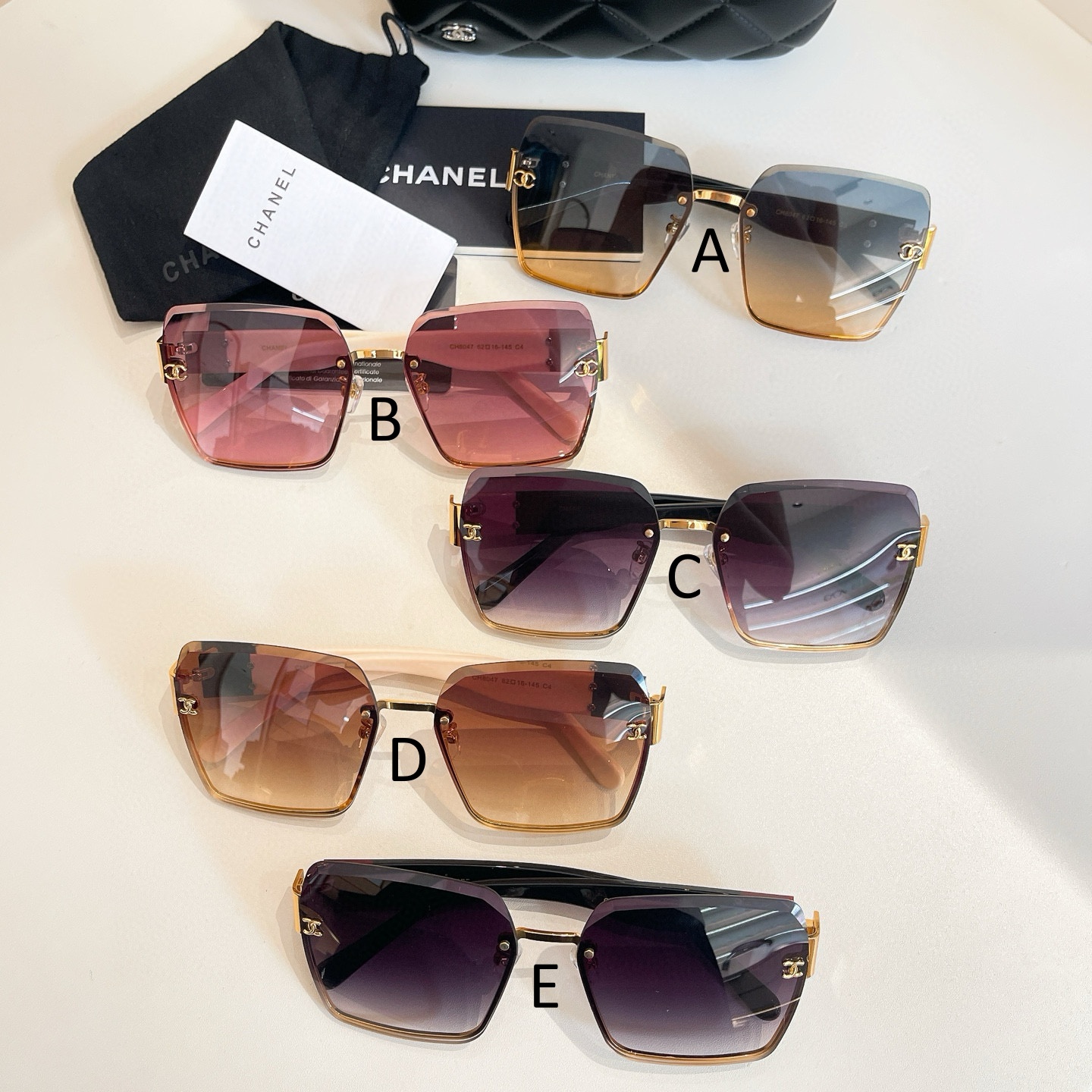 샤넬 Chanel CH8047 62口16-145