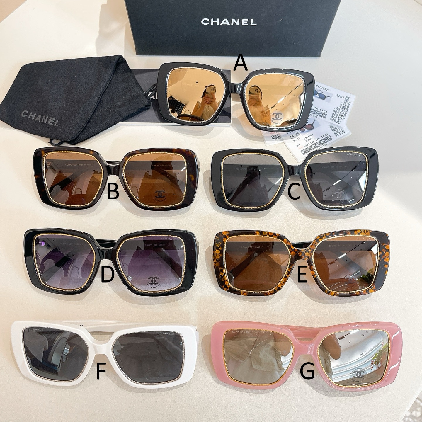 샤넬 Chanel CH9157 53口119-142