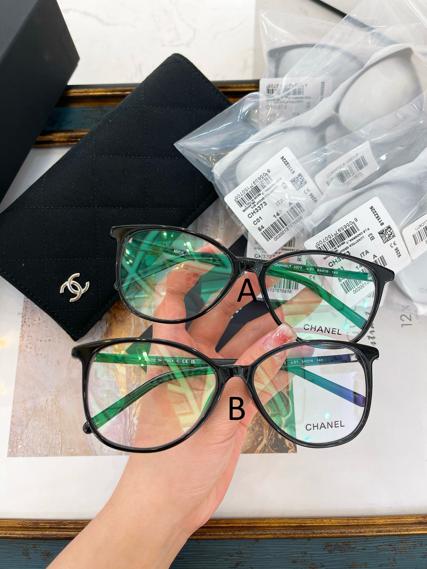 샤넬 Chanel 3373 54口16-140