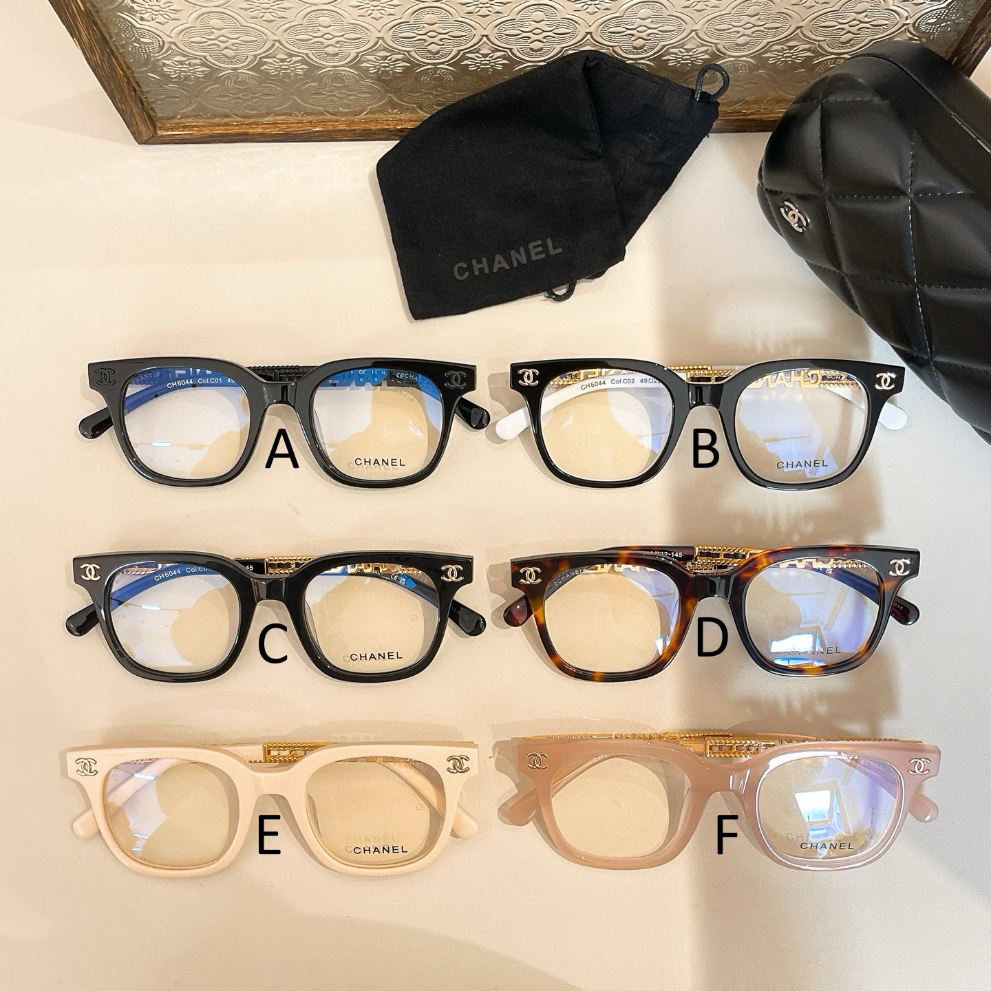 샤넬 Chanel CH6044 53口20-145