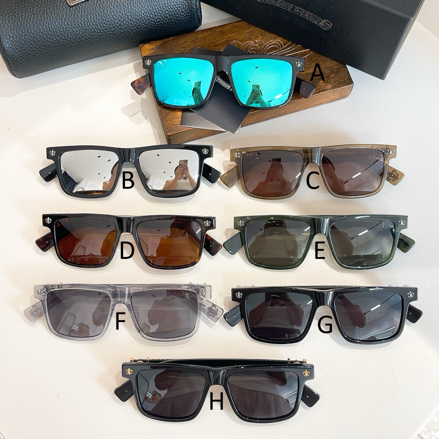 크롬하츠 Chrome Hearts BOXLUNCH 54口16-148