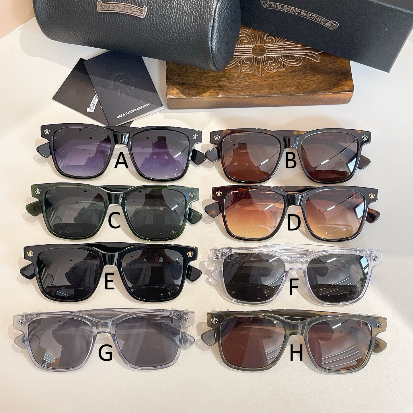 크롬하츠 Chrome Hearts CH8055 52口19-150