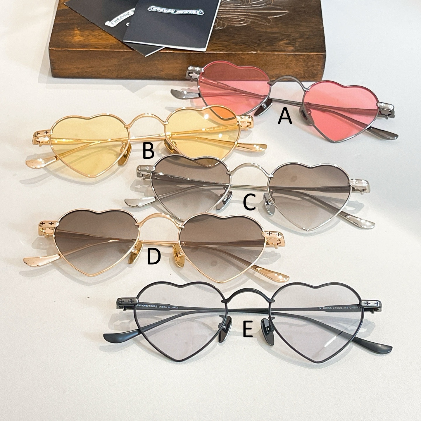 크롬하츠 Chrome Hearts CH8063 52口19-150