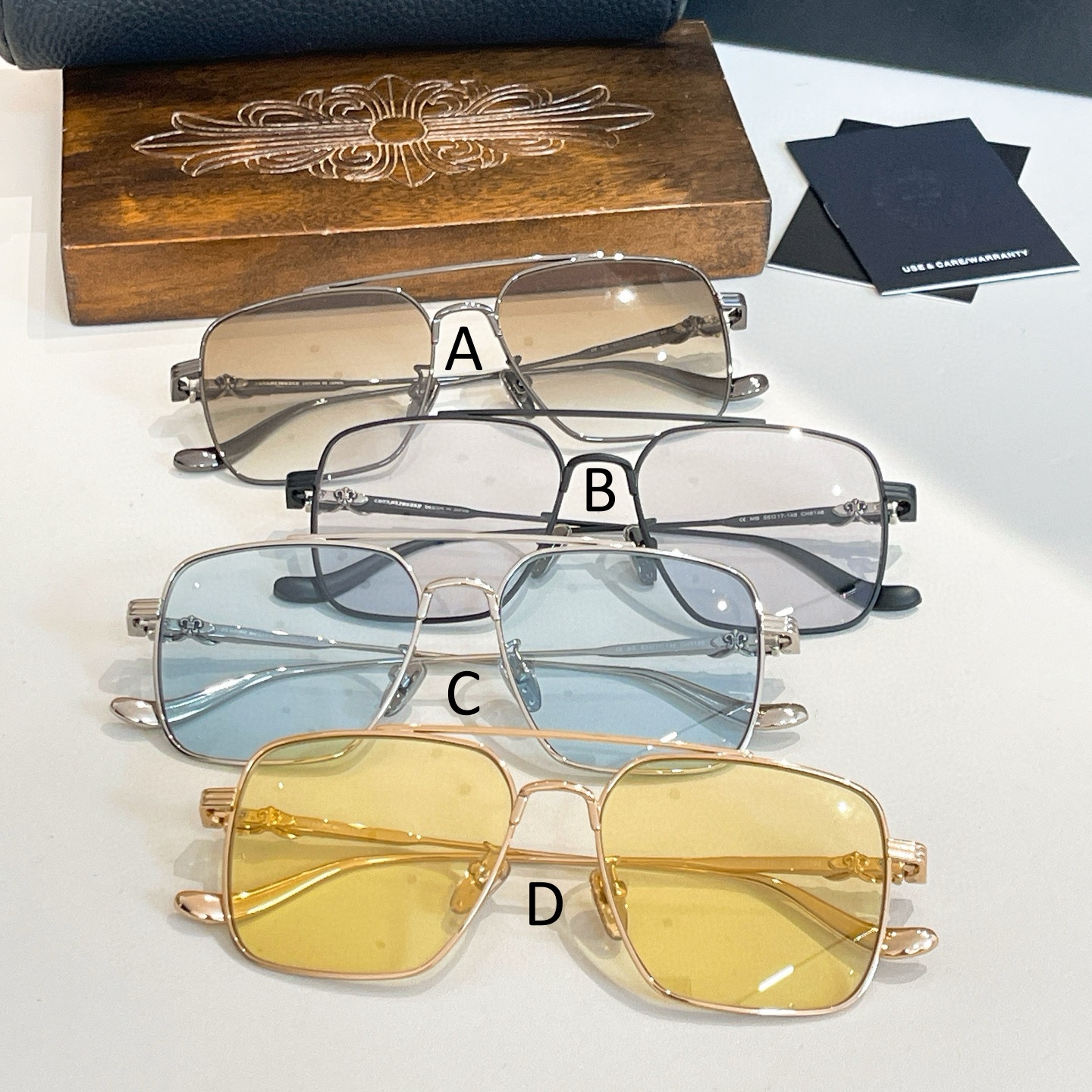 크롬하츠 Chrome Hearts CH8146 55口17-148