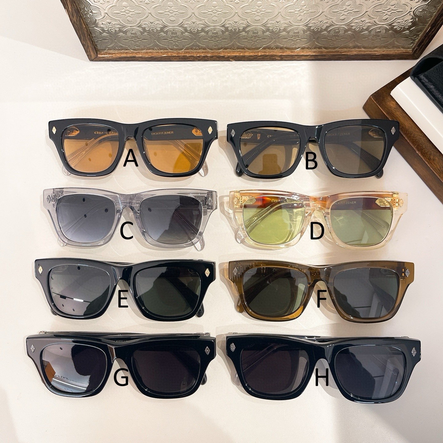 크롬하츠 Chrome Hearts DI CKFITZENER 51口20-147