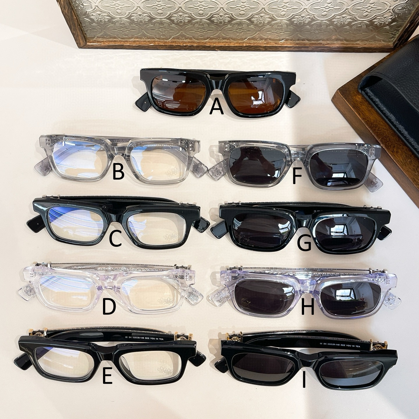 크롬하츠 Chrome Hearts SEE YOU IN TEA 53口20-148