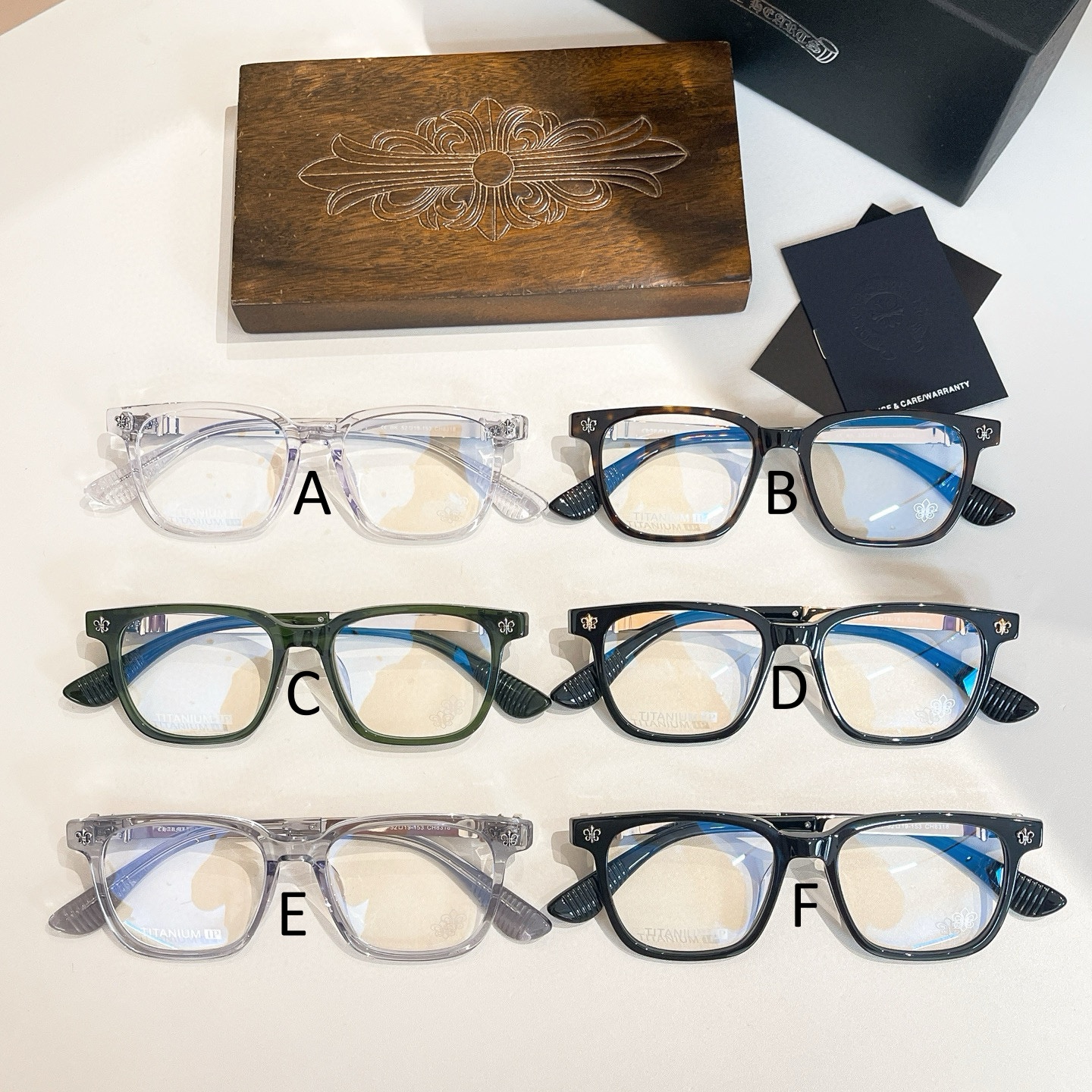 크롬하츠 Chrome Hearts CH8318 52口19-153