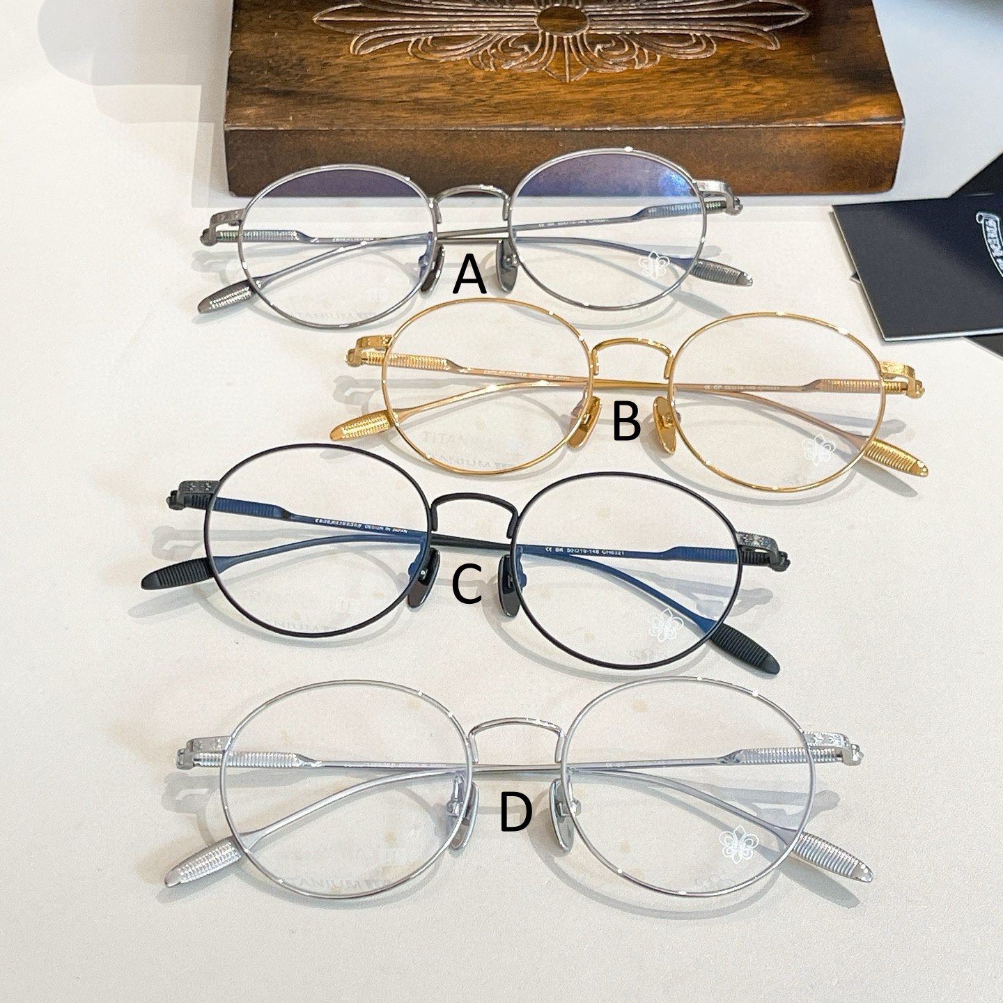 크롬하츠 Chrome Hearts CH8321 50口19-148