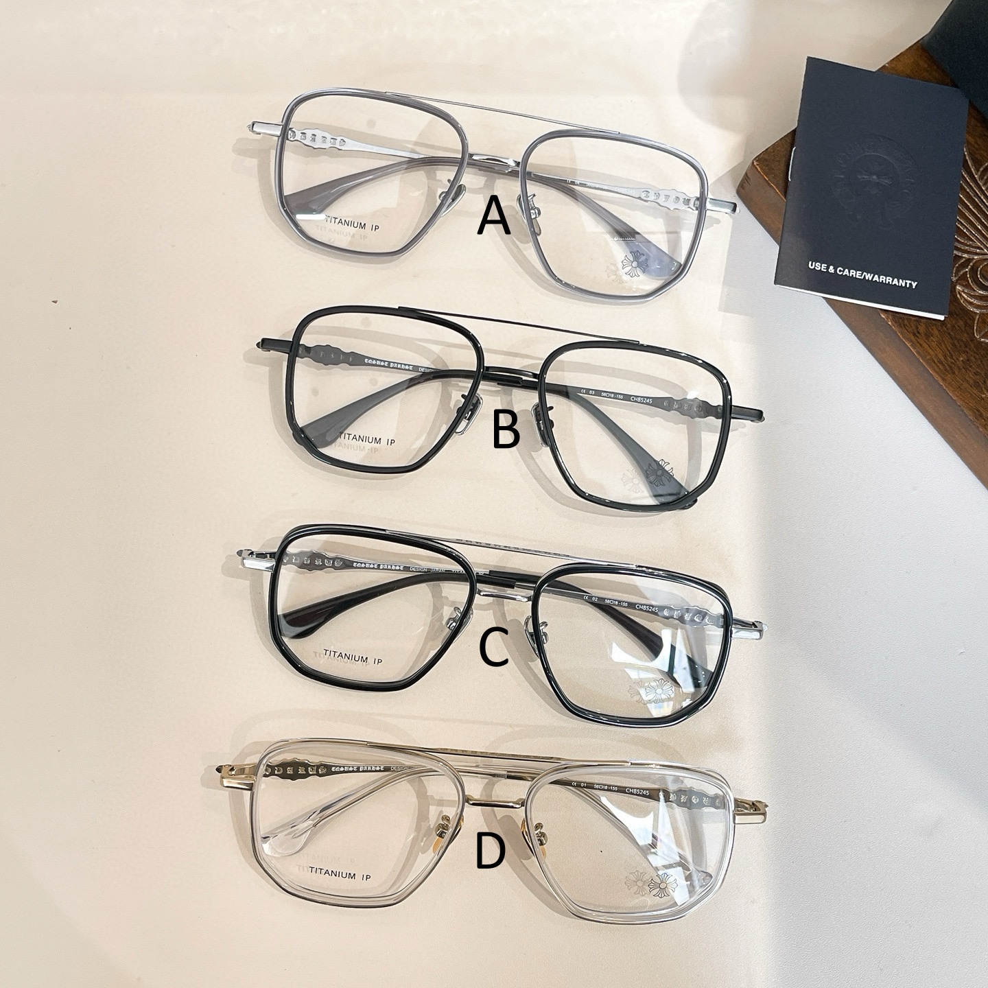 크롬하츠 Chrome Hearts CH85245 58口18-155