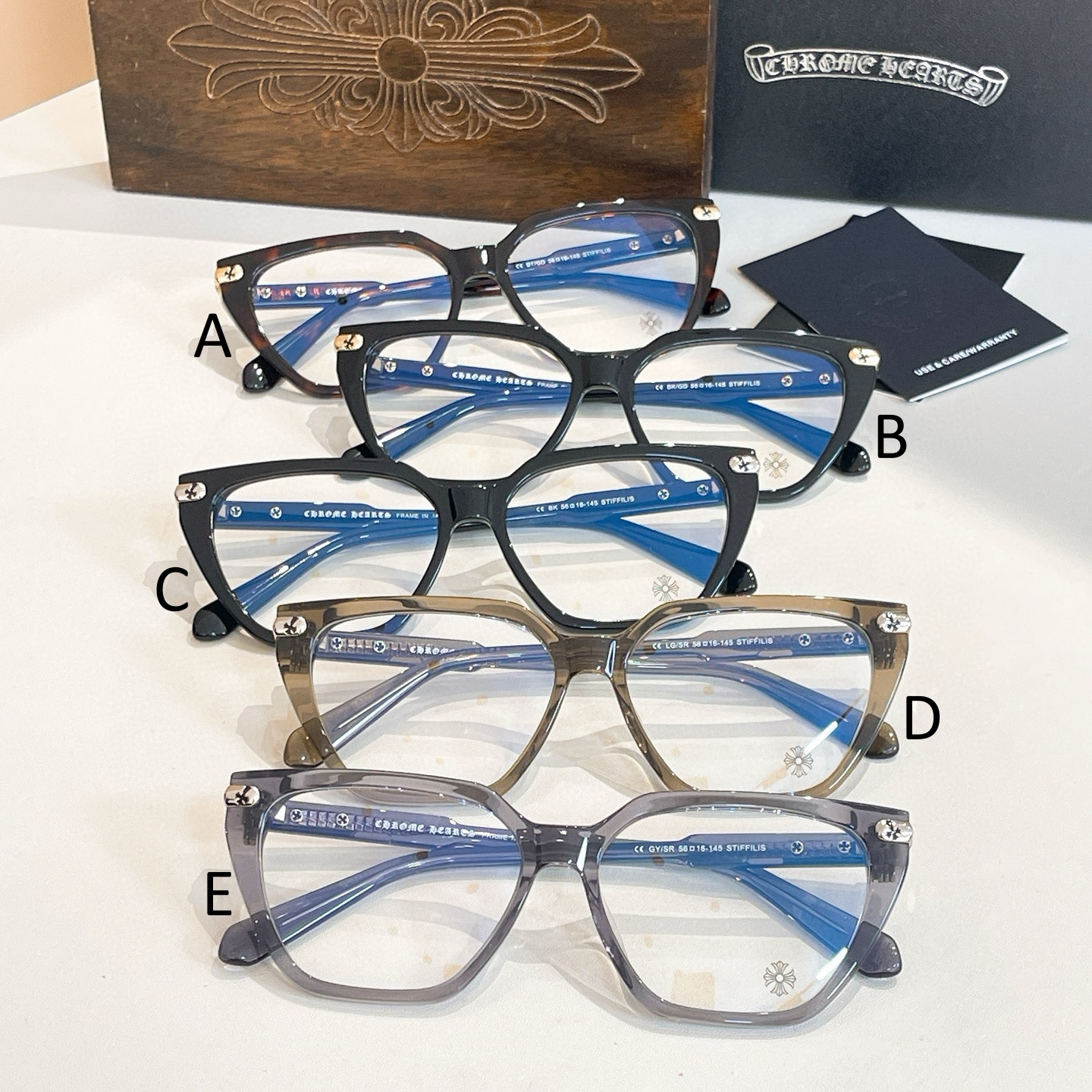 크롬하츠 Chrome Hearts STIFFILIS 56口16-145