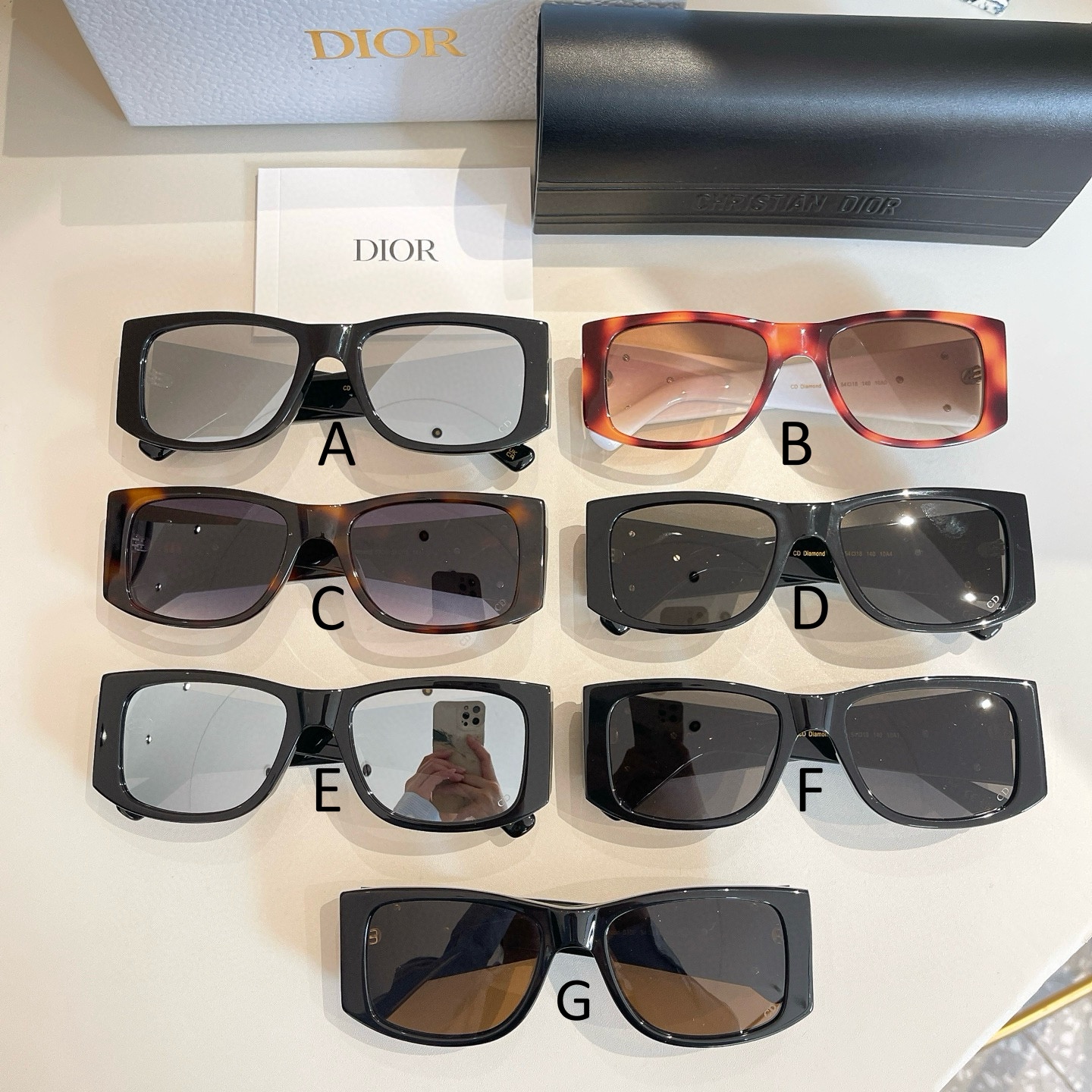 디올 Dior CD Diamond S10F 53口21-145