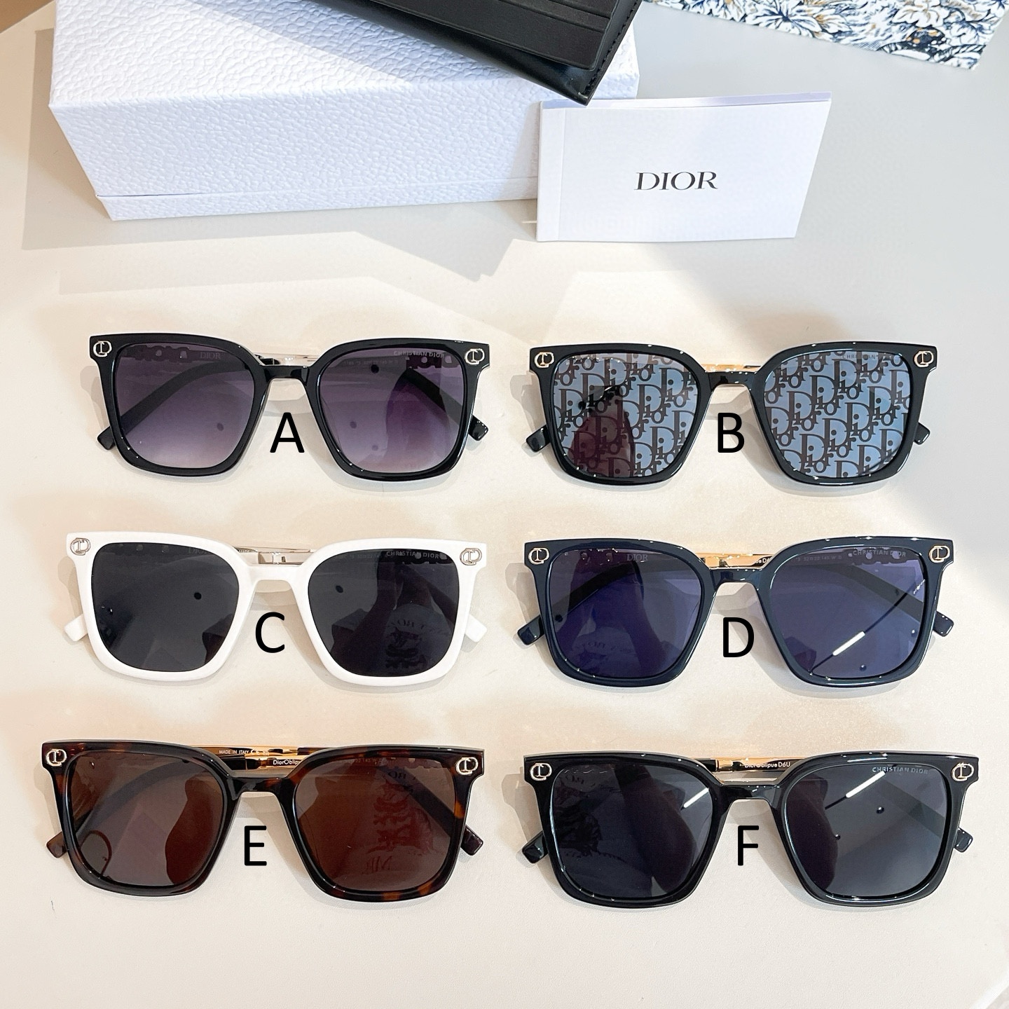 디올 Dior Obligue D6U 52口22-145